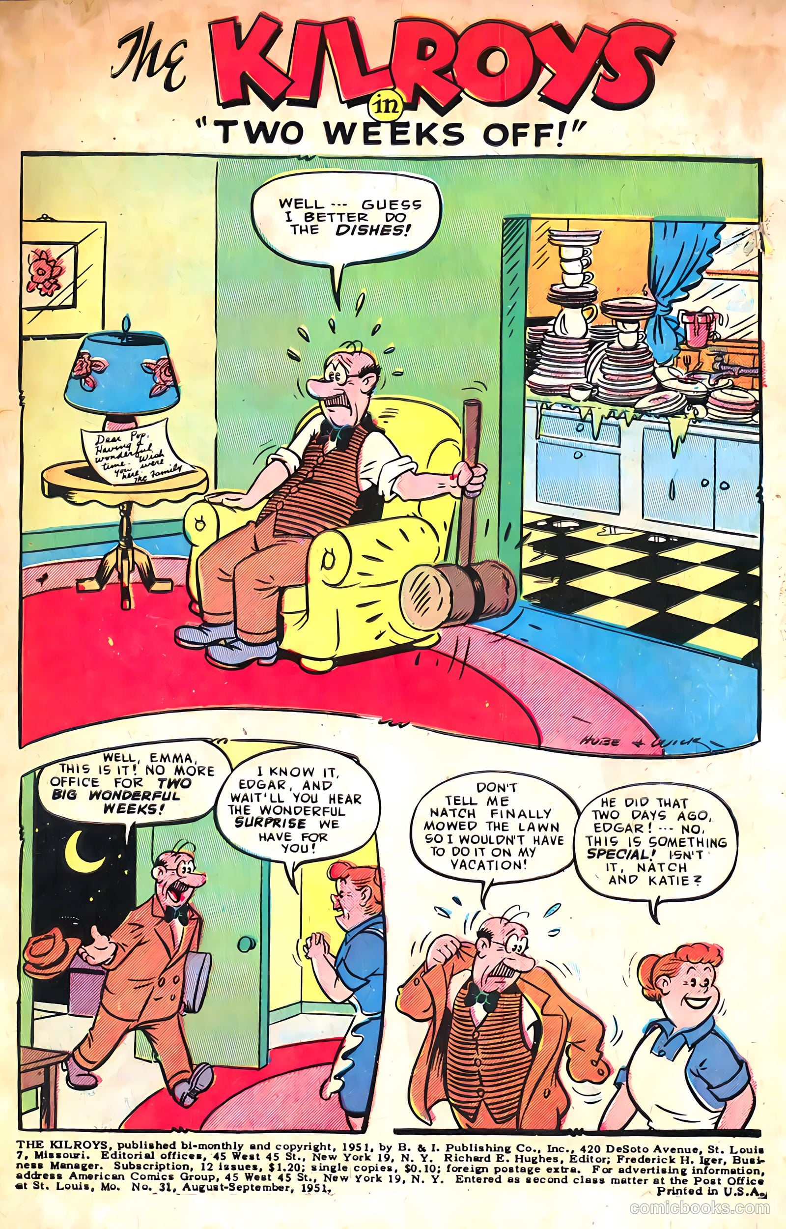 The Kilroys #31 (1951) — page 3 of 52