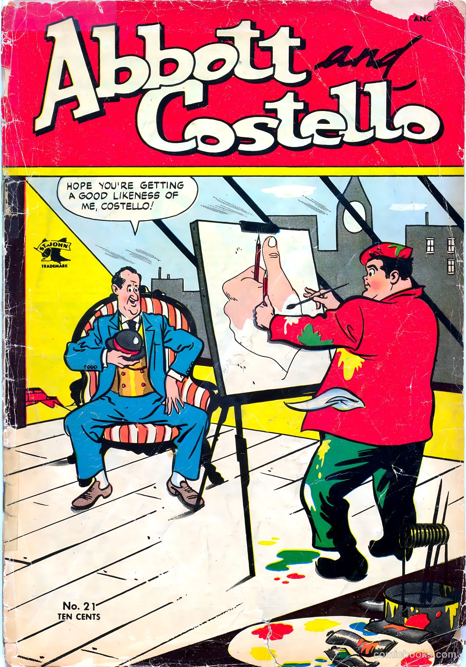 Abbott and Costello Comics #21