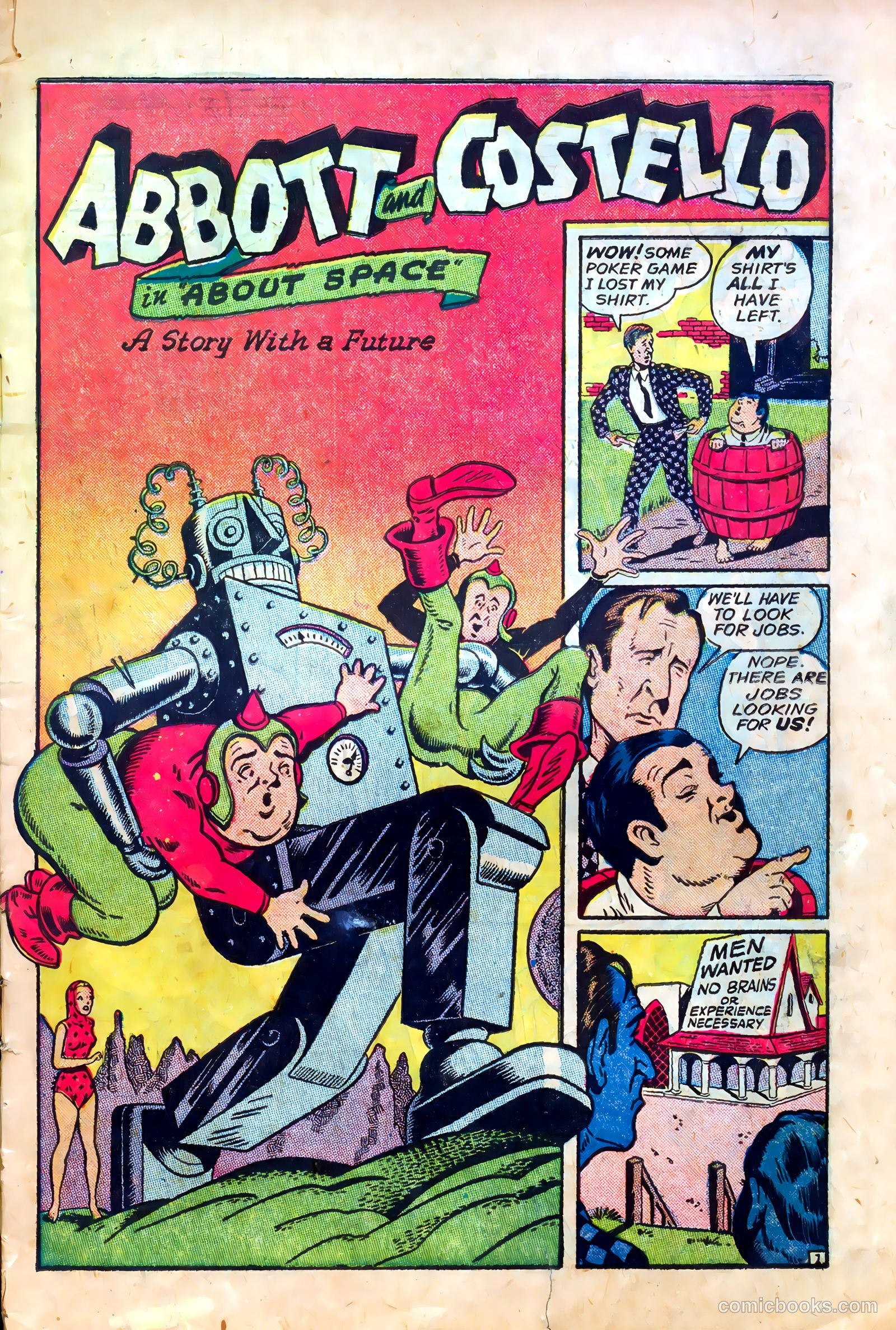 Abbott and Costello Comics #21 (1953) — page 3 of 36