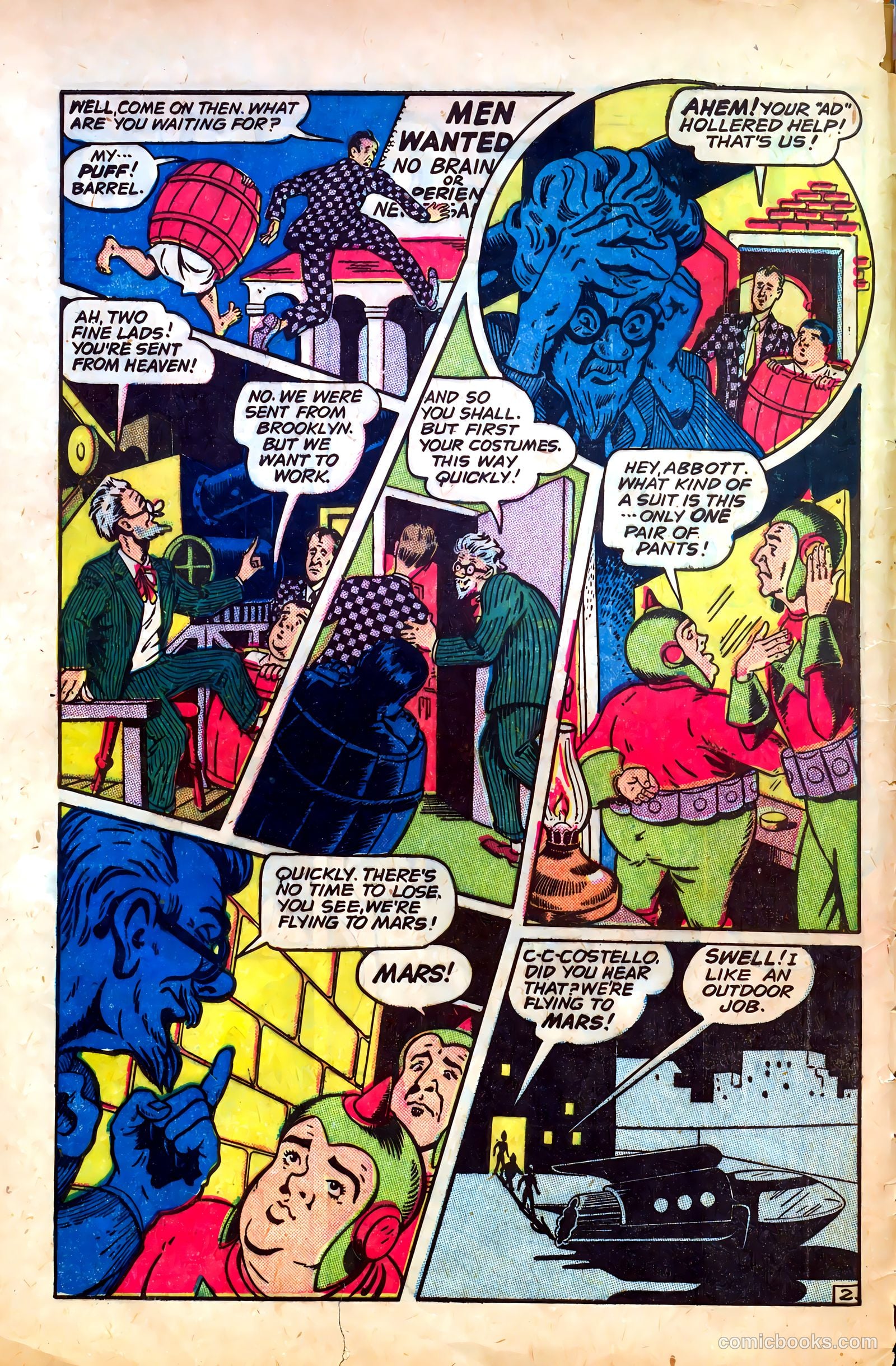Abbott and Costello Comics #21 (1953) — page 4 of 36