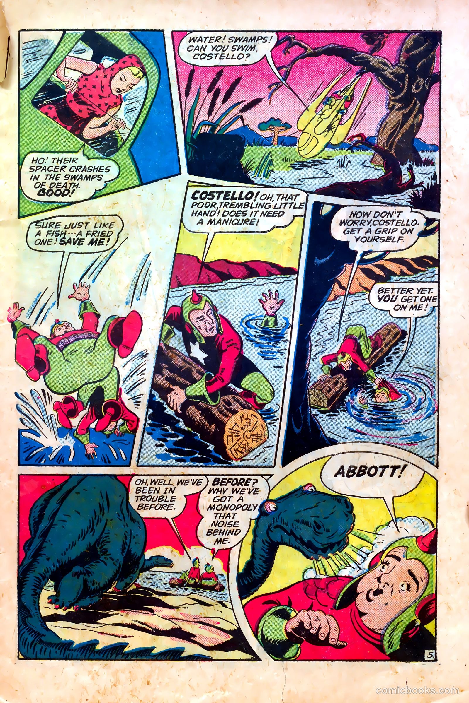 Abbott and Costello Comics #21 (1953) — page 7 of 36