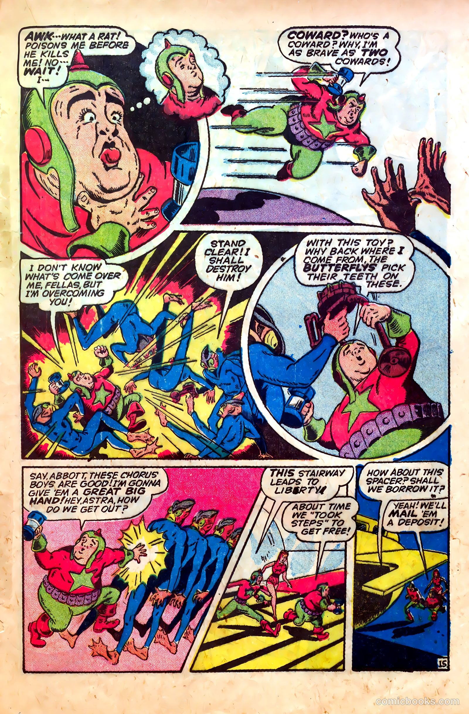 Abbott and Costello Comics #21 (1953) — page 17 of 36