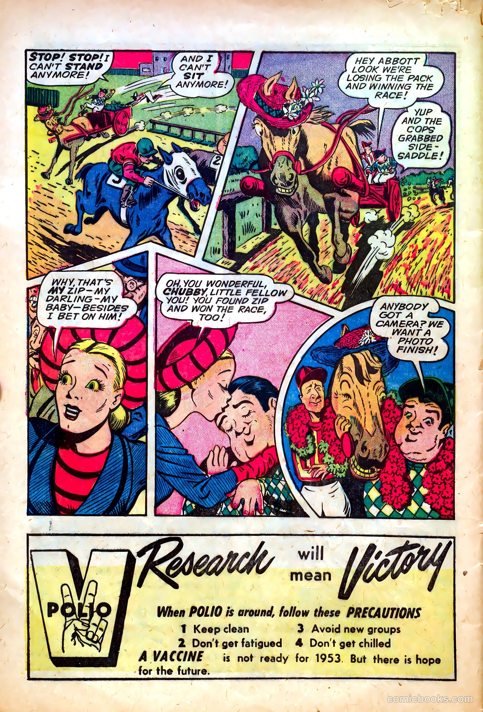 Abbott and Costello Comics #21 (1953) — page 32 of 36