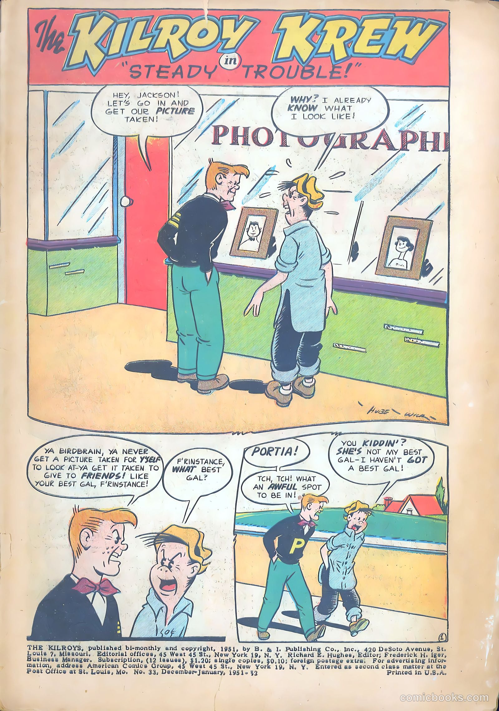The Kilroys #33 (1951) — page 3 of 52