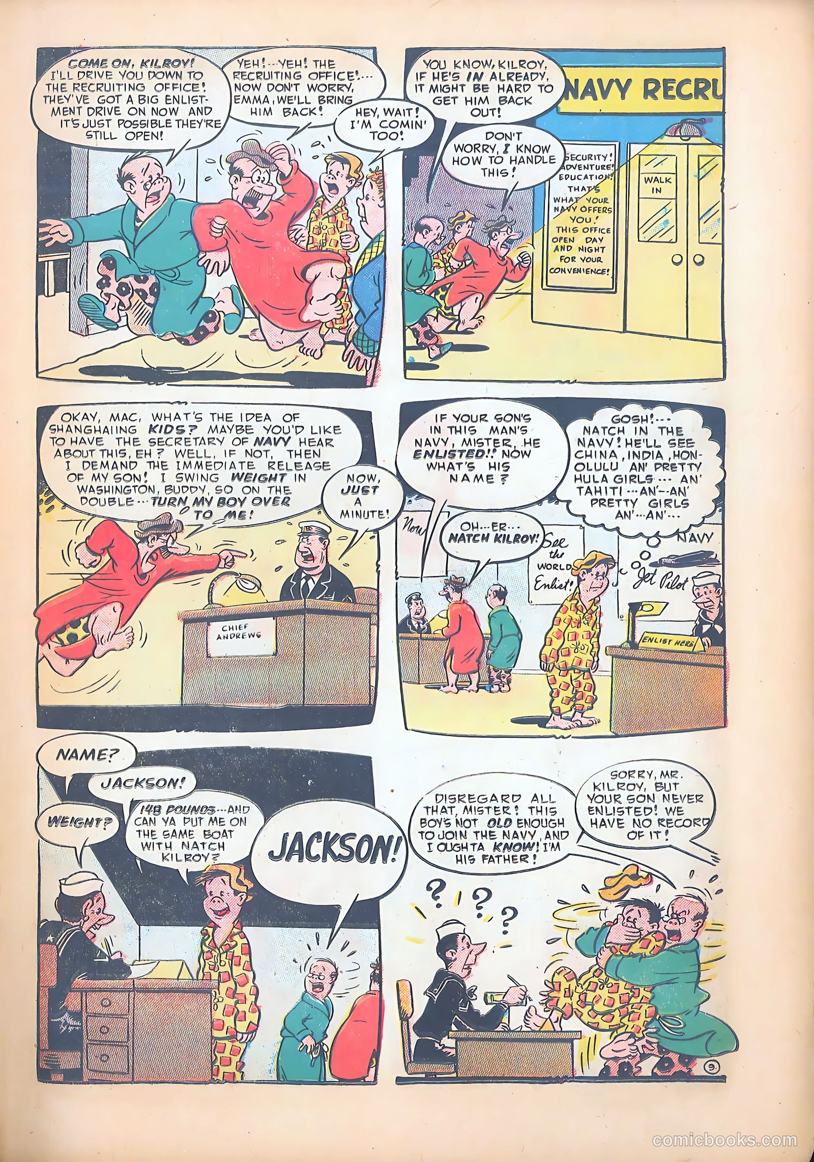 The Kilroys #33 (1951) — page 21 of 52