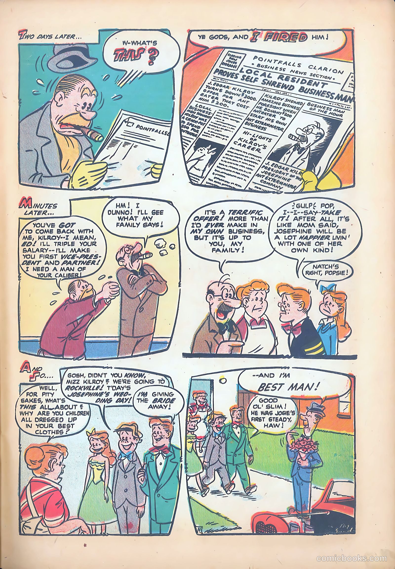 The Kilroys #33 (1951) — page 35 of 52