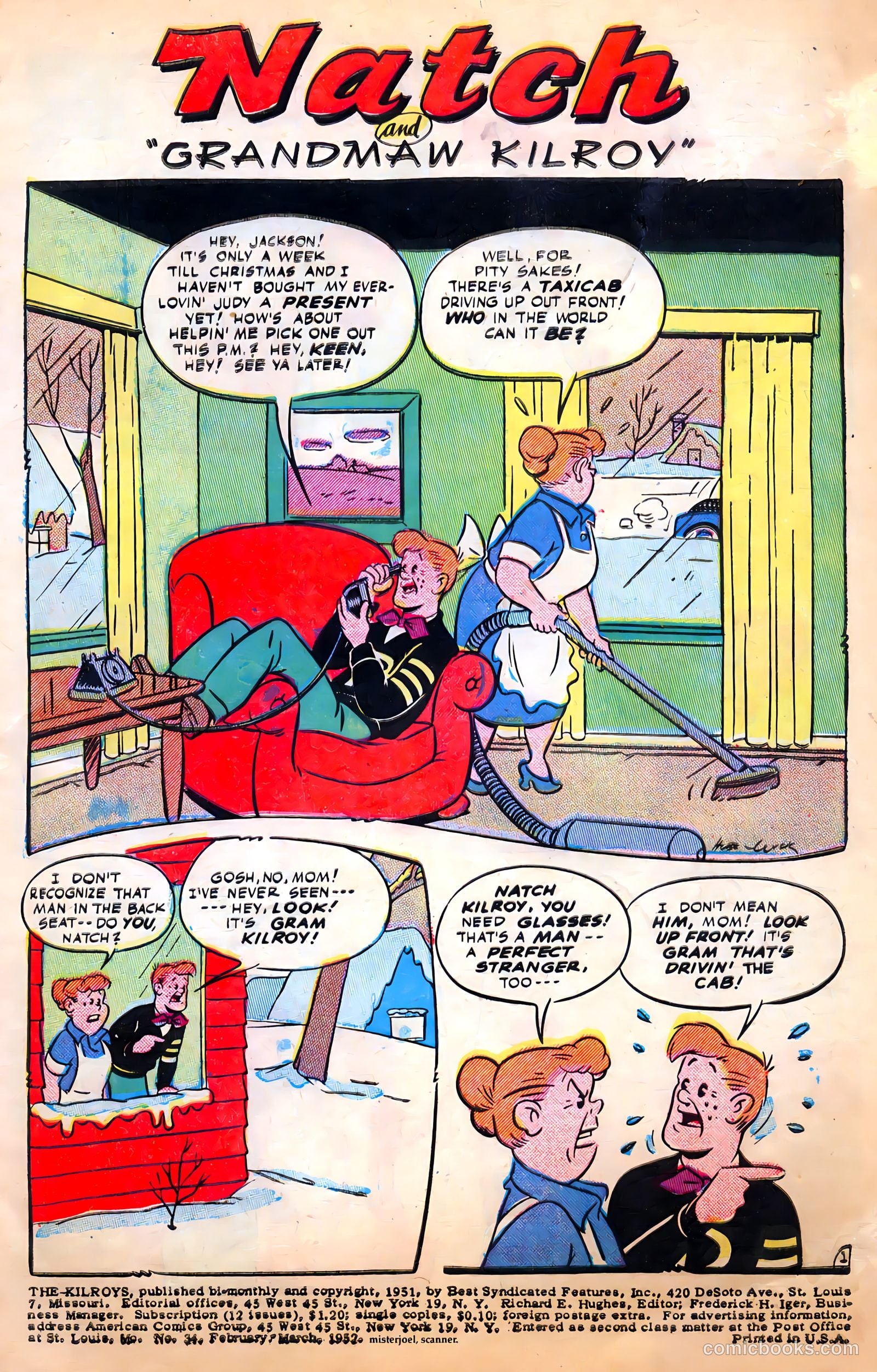 The Kilroys #34 (1952) — page 3 of 36