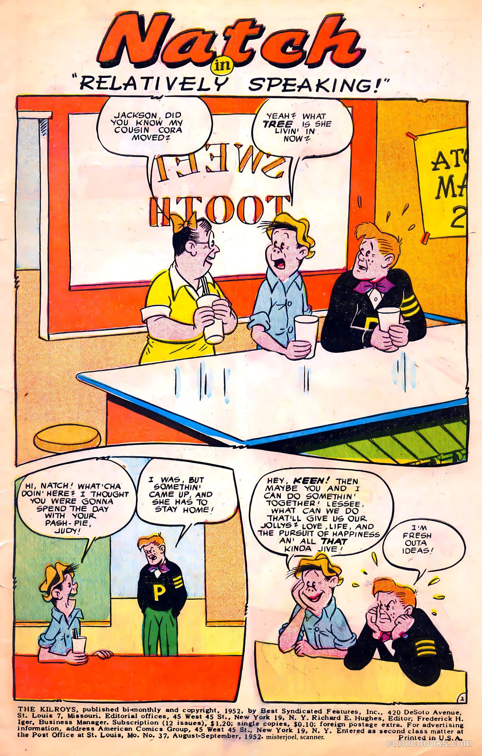 The Kilroys #37 (1952) — page 3 of 36