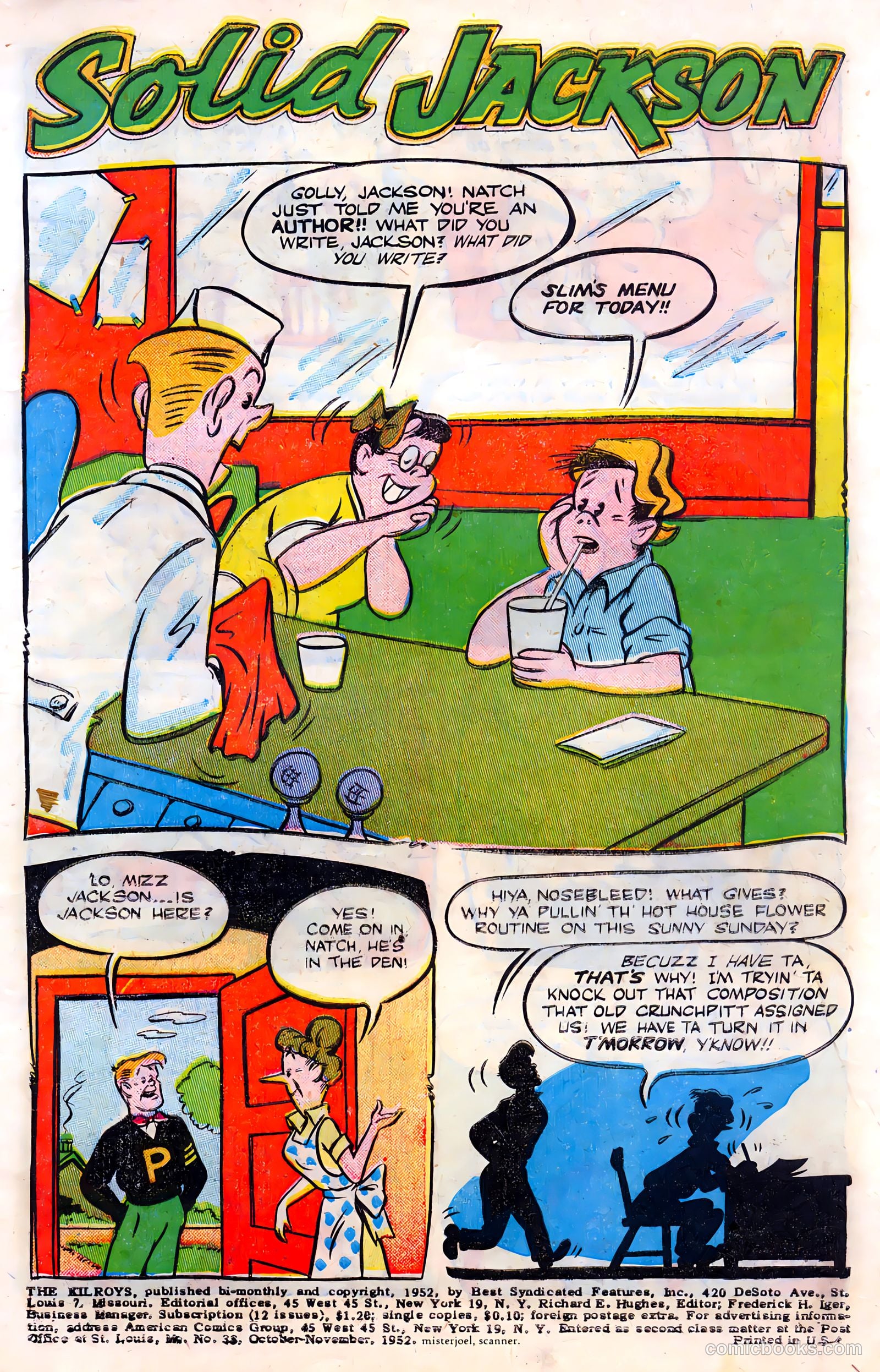 The Kilroys #38 (1952) — page 3 of 36