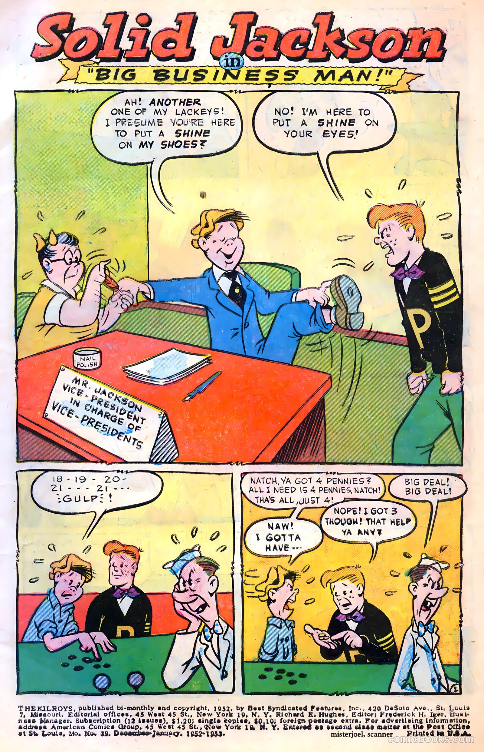 The Kilroys #39 (1952) — page 3 of 36