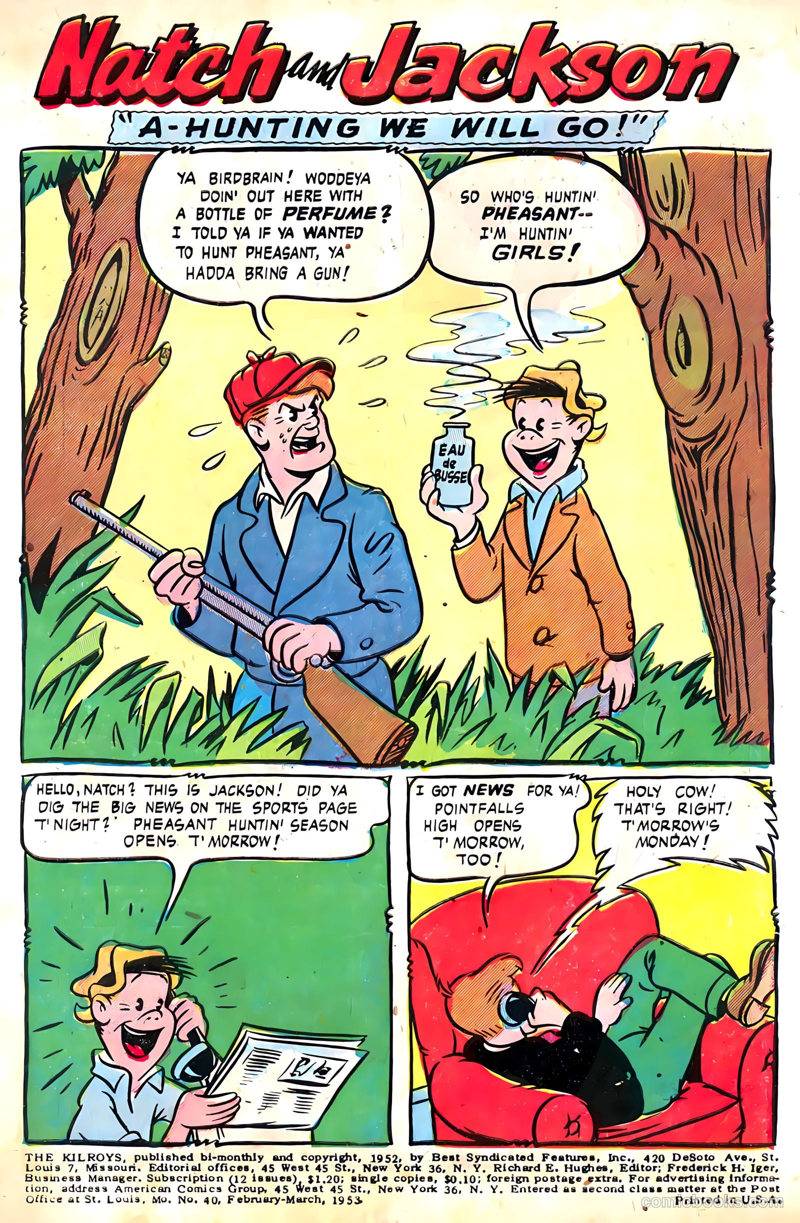 The Kilroys #40 (1953) — page 3 of 36