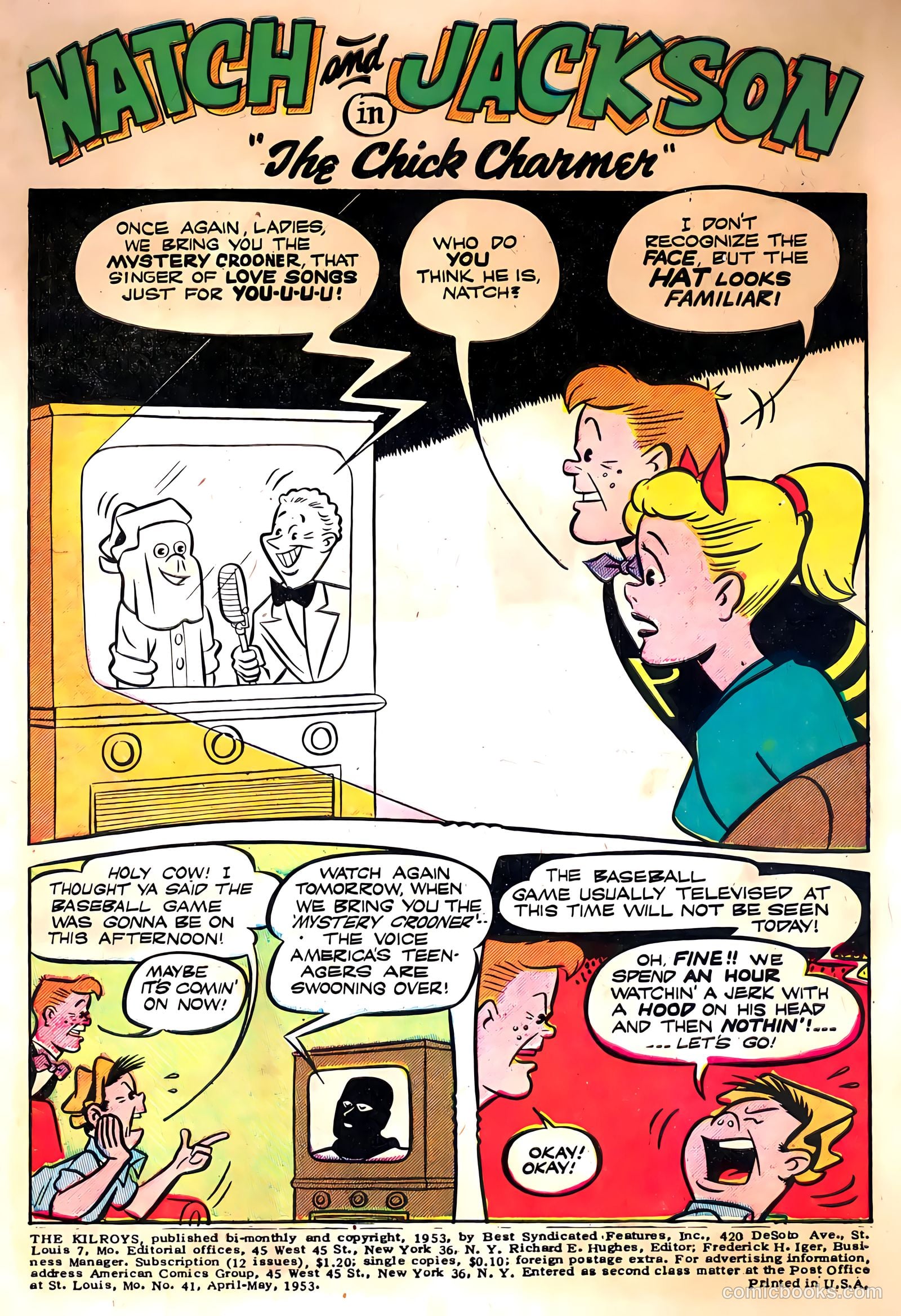 The Kilroys #41 (1953) — page 3 of 36