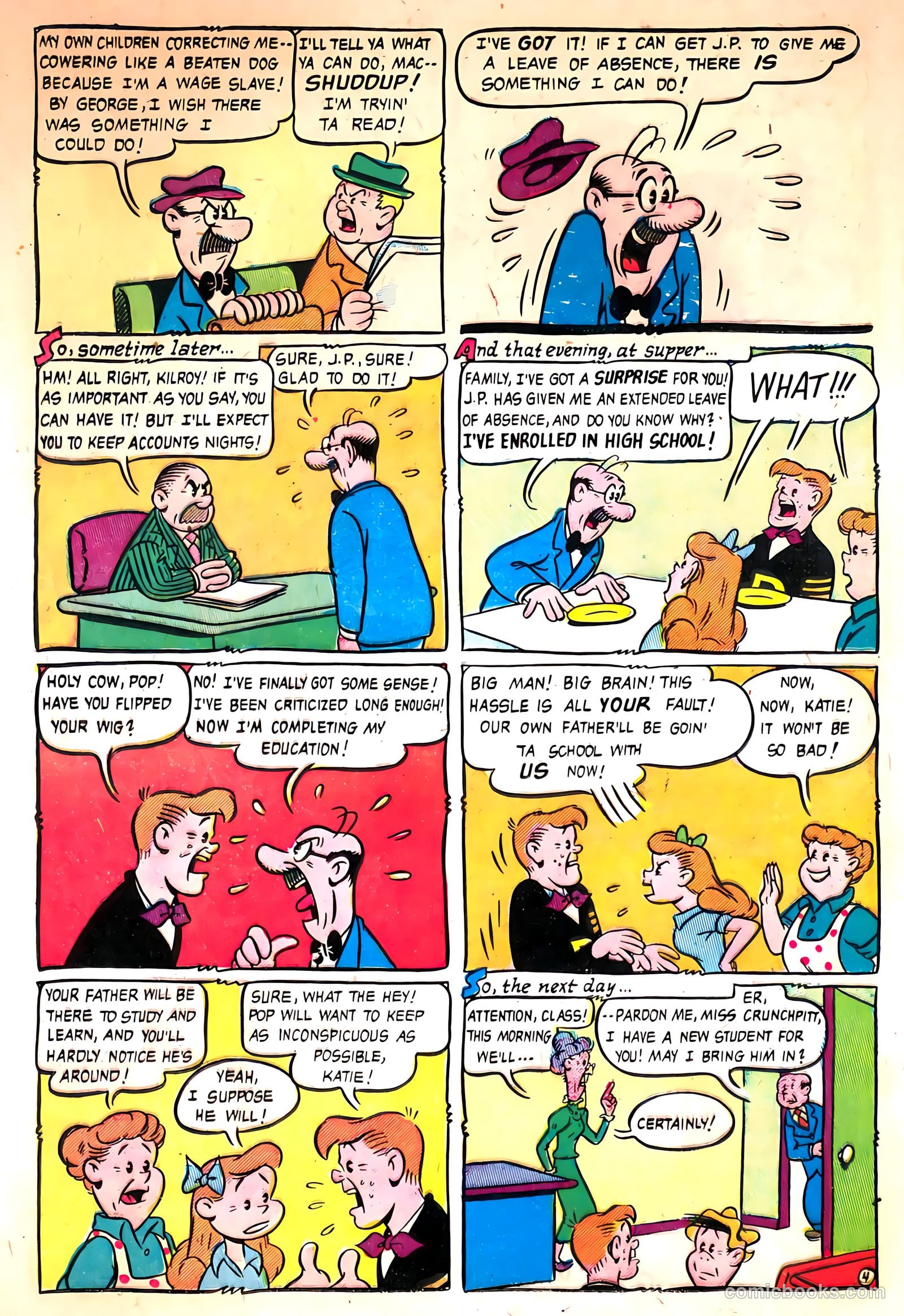 The Kilroys #41 (1953) — page 22 of 36