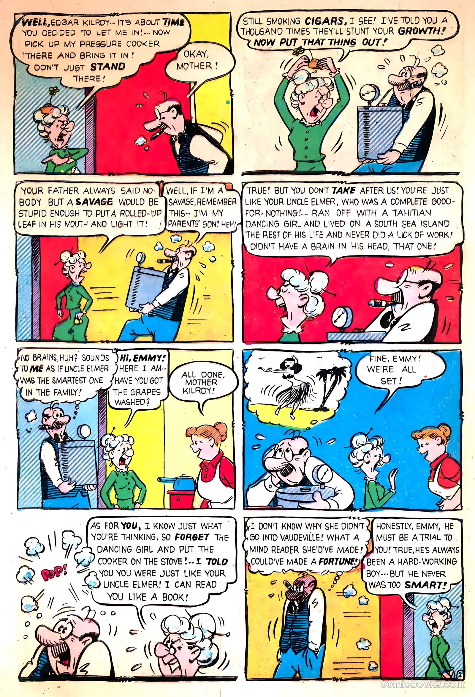 The Kilroys #41 (1953) — page 28 of 36