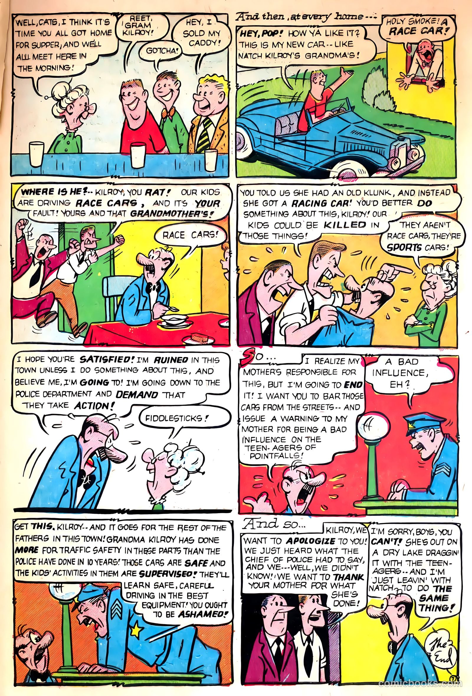 The Kilroys #41 (1953) — page 33 of 36