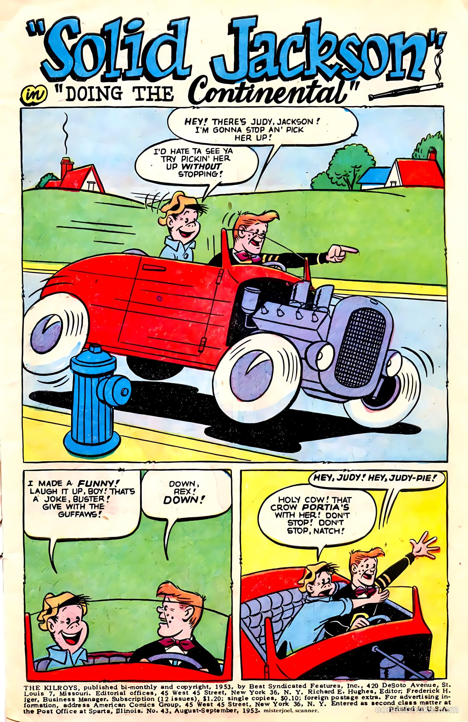 The Kilroys #43 (1953) — page 3 of 36