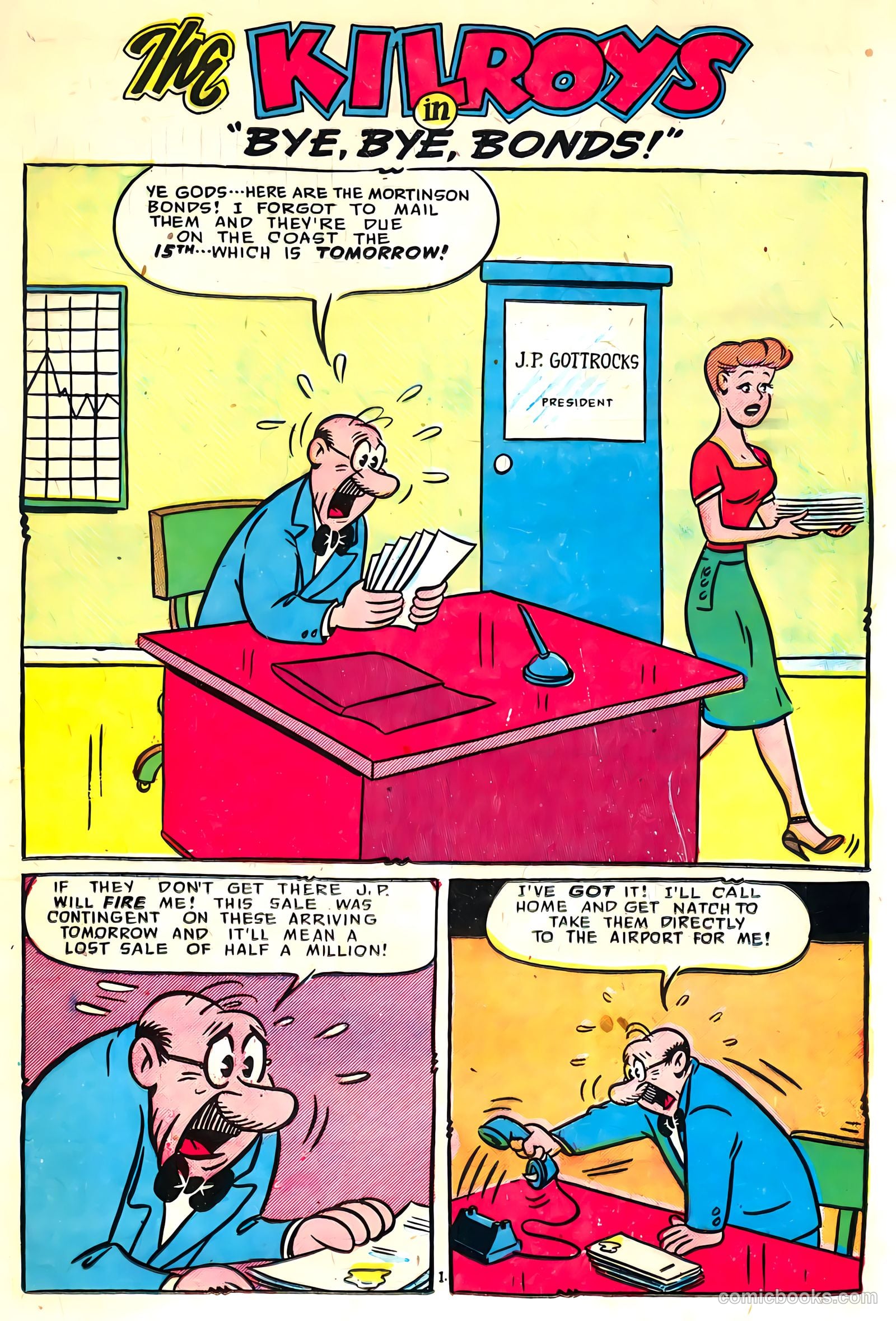 The Kilroys #44 (1953) — page 19 of 36