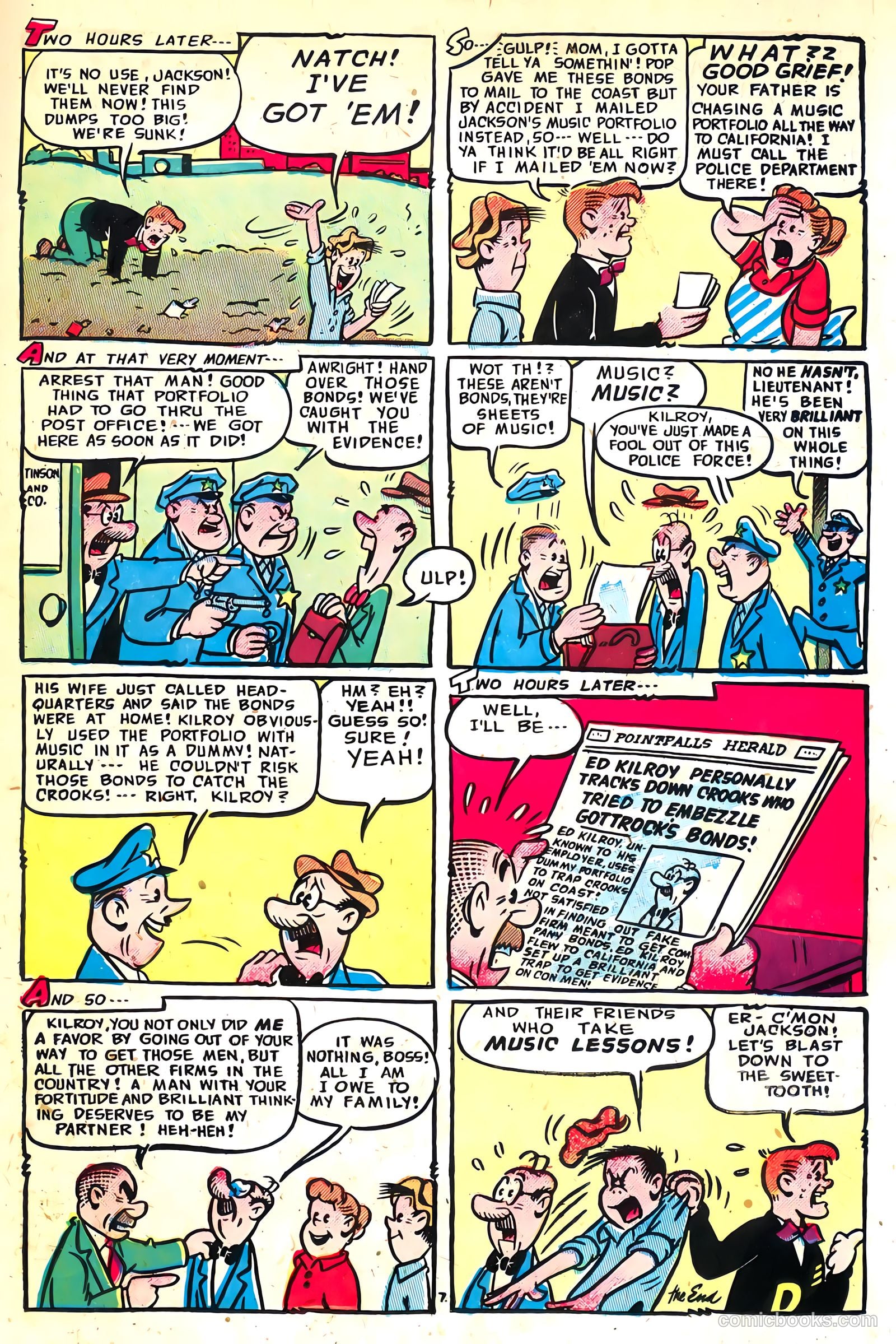 The Kilroys #44 (1953) — page 25 of 36