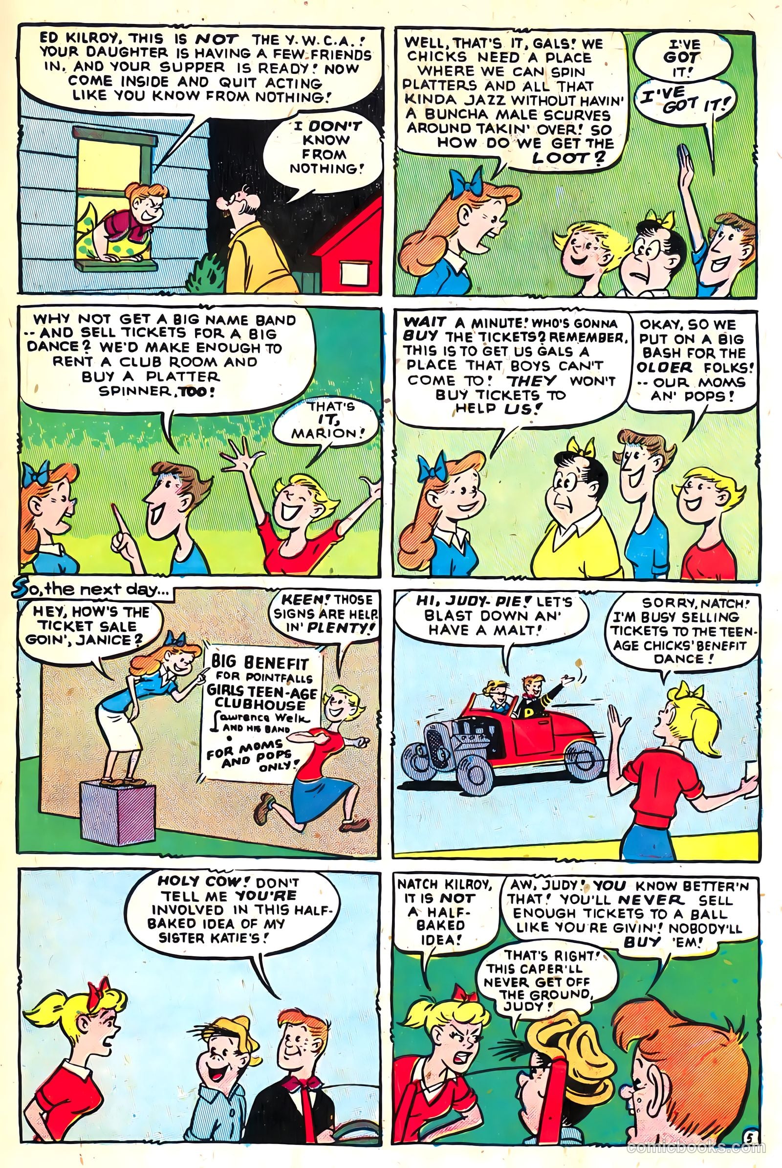 The Kilroys #44 (1953) — page 31 of 36