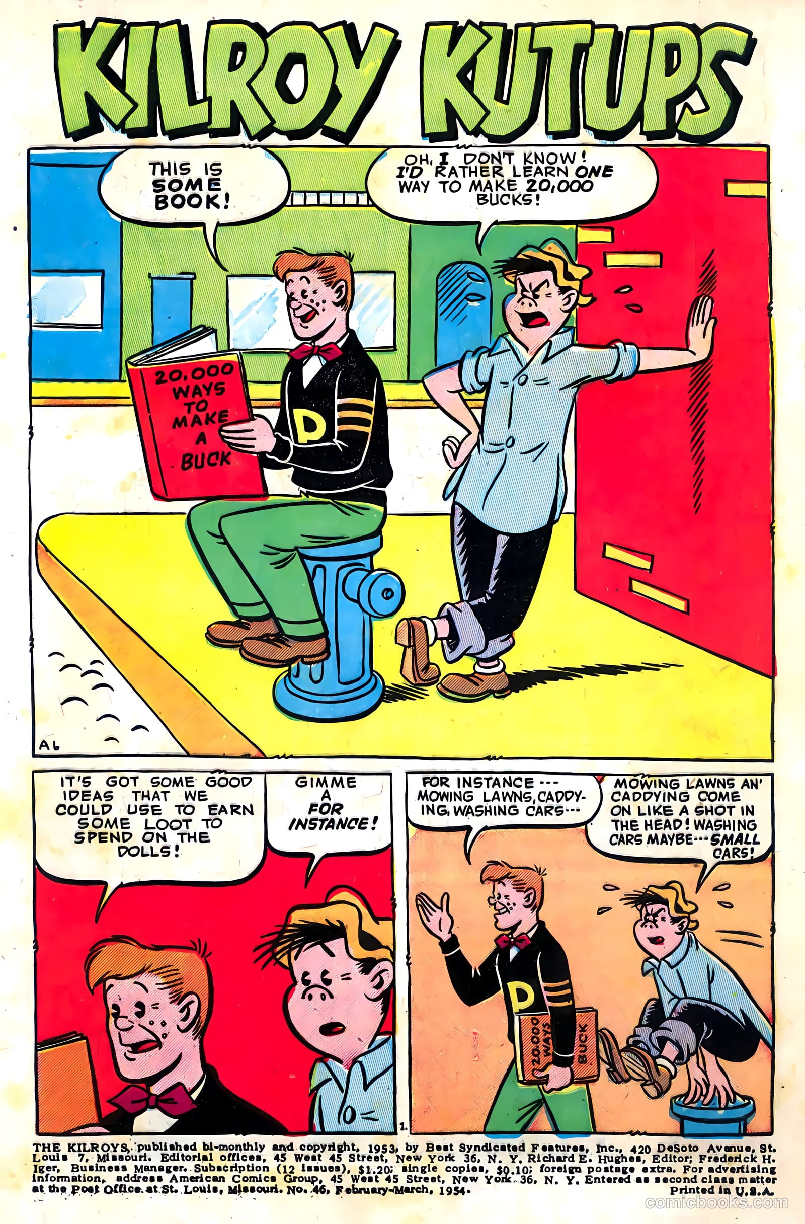 The Kilroys #46 (1954) — page 3 of 36