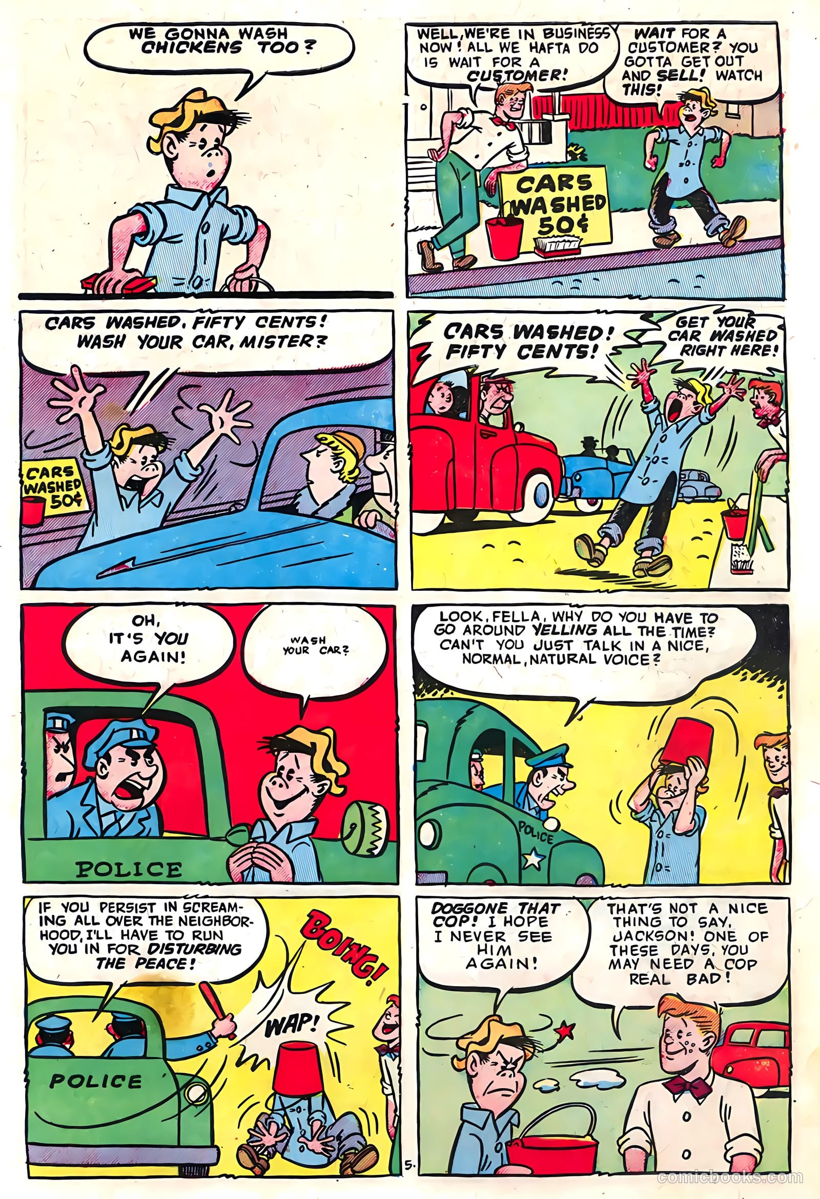 The Kilroys #46 (1954) — page 7 of 36