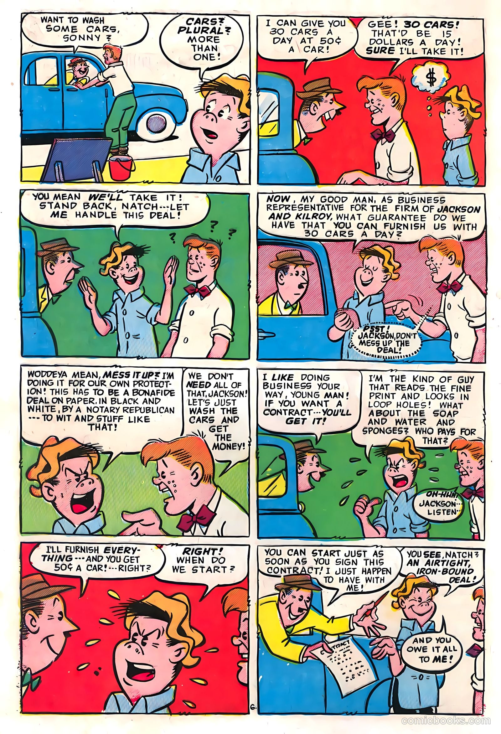 The Kilroys #46 (1954) — page 8 of 36