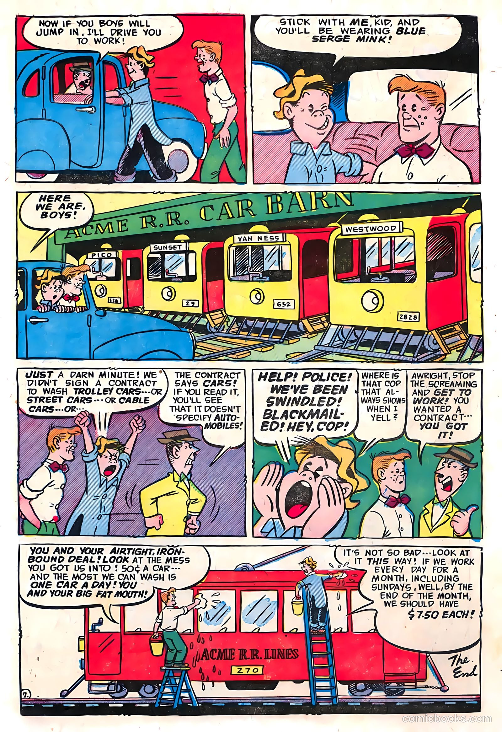 The Kilroys #46 (1954) — page 9 of 36