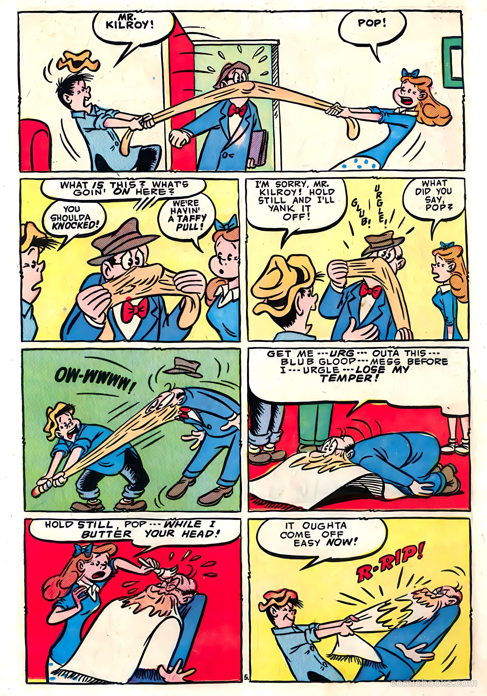 The Kilroys #46 (1954) — page 17 of 36