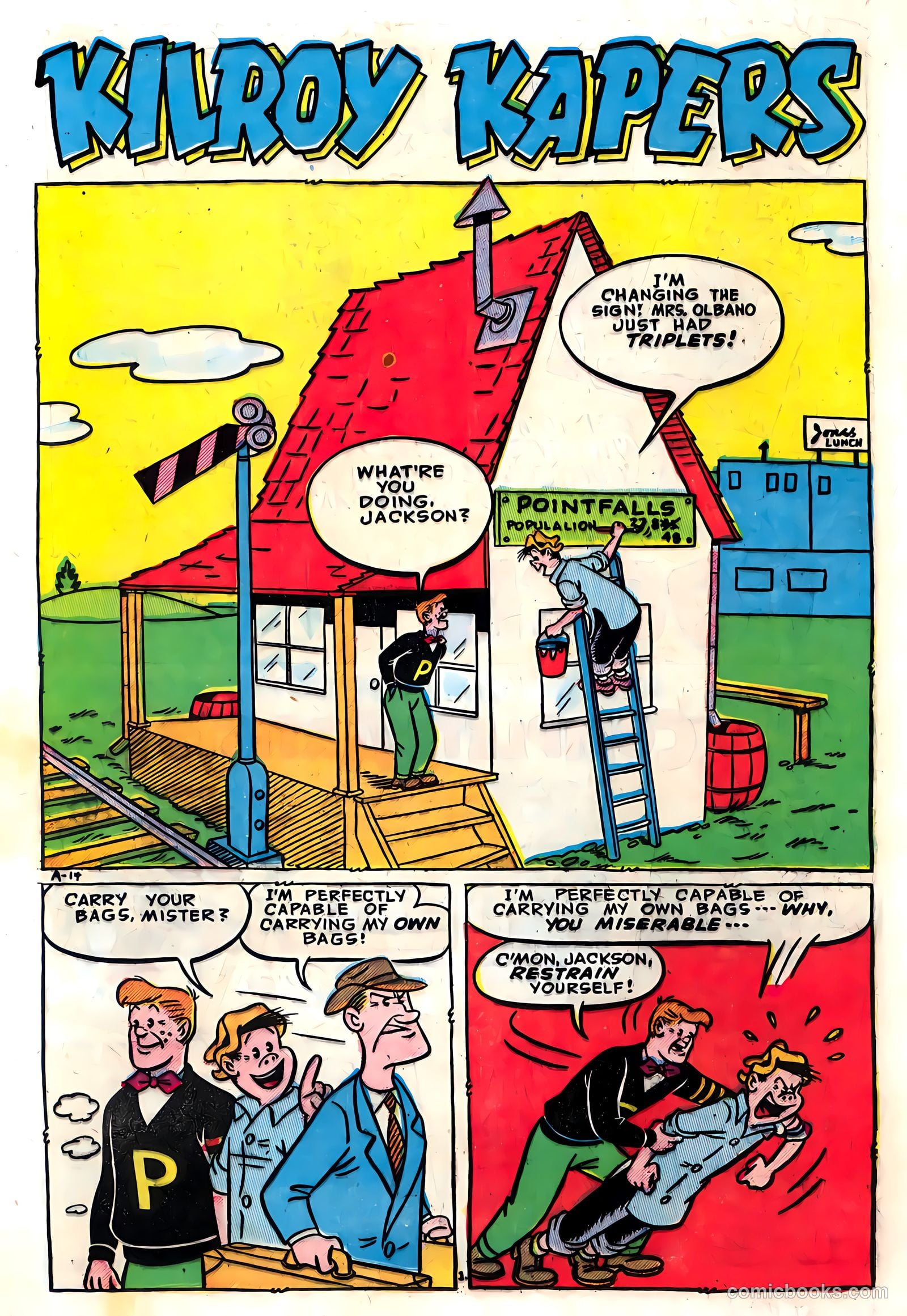 The Kilroys #46 (1954) — page 26 of 36