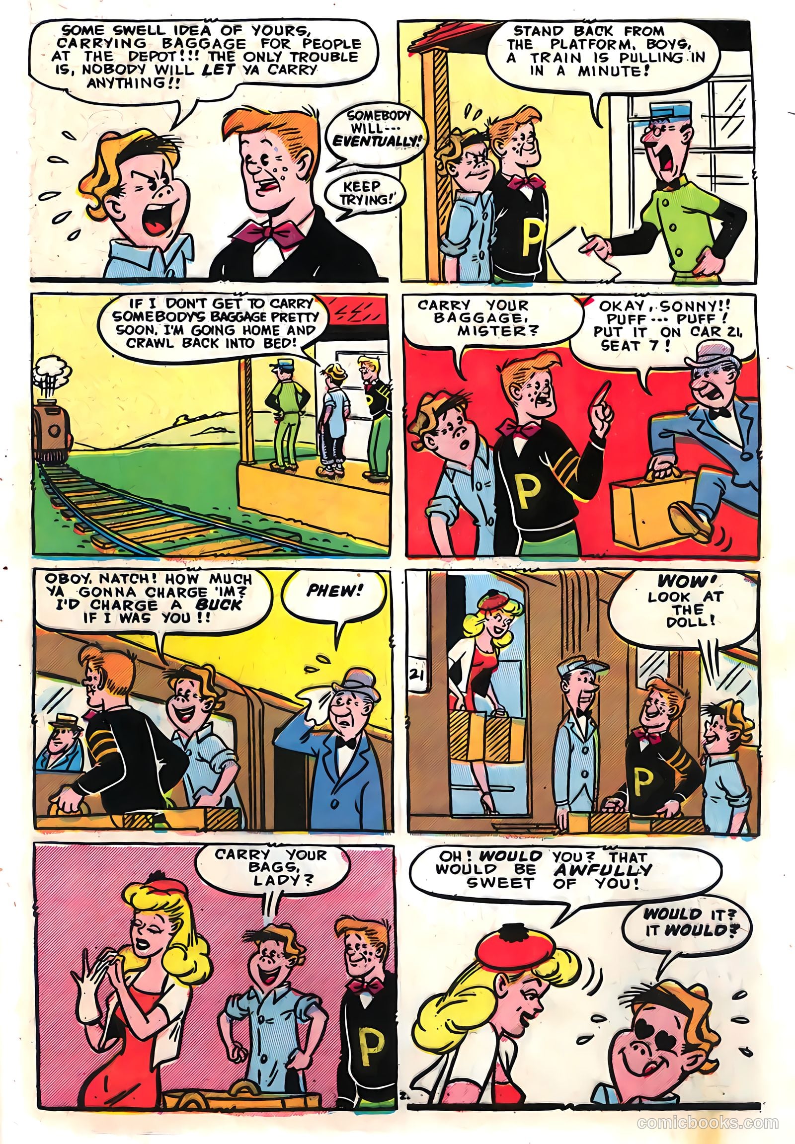 The Kilroys #46 (1954) — page 27 of 36