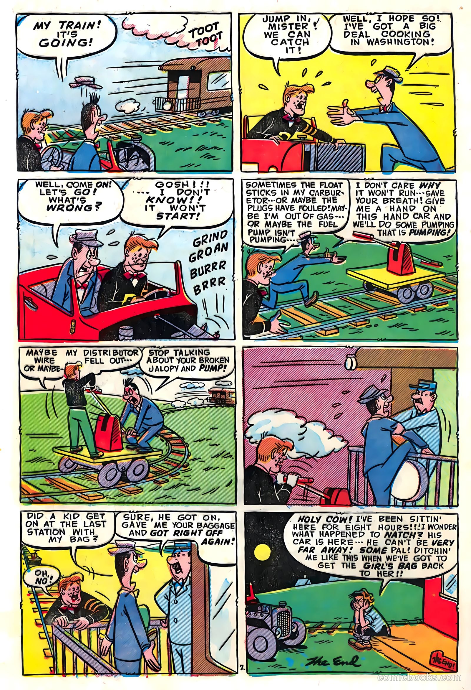 The Kilroys #46 (1954) — page 32 of 36