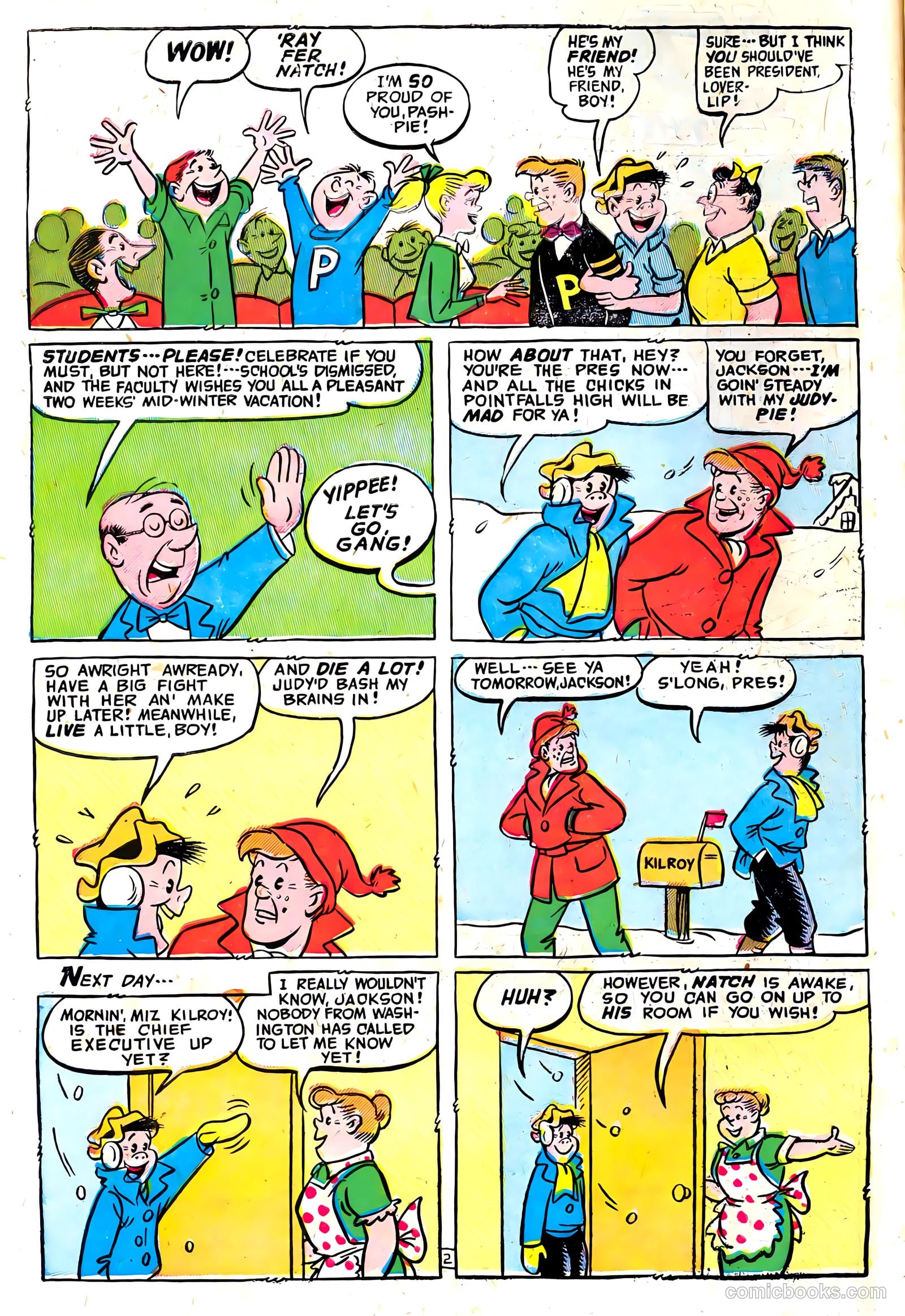 The Kilroys #47 (1954) — page 4 of 36
