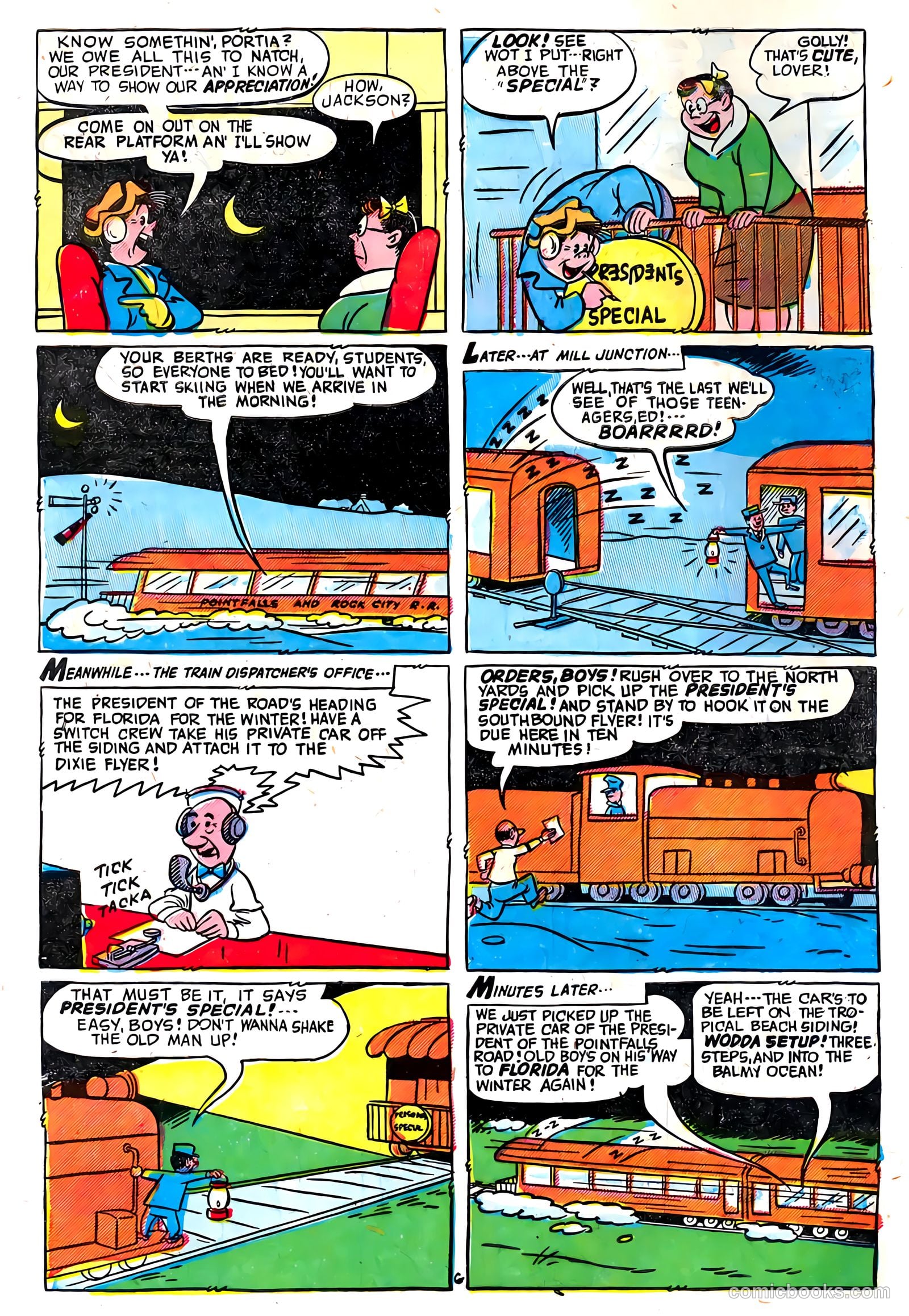 The Kilroys #47 (1954) — page 8 of 36