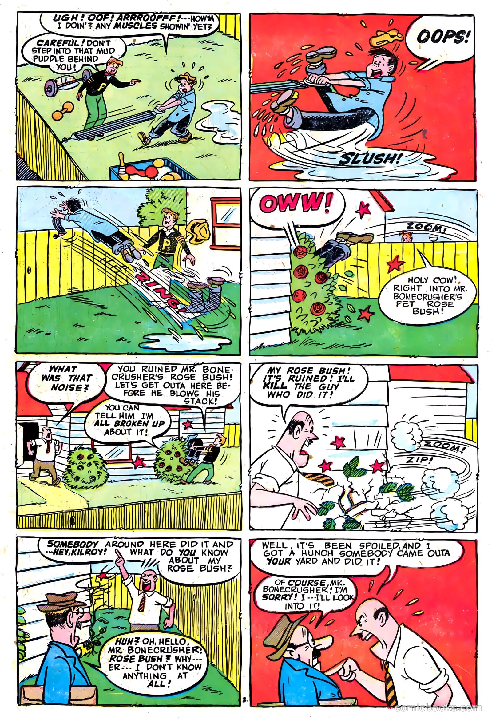 The Kilroys #47 (1954) — page 17 of 36