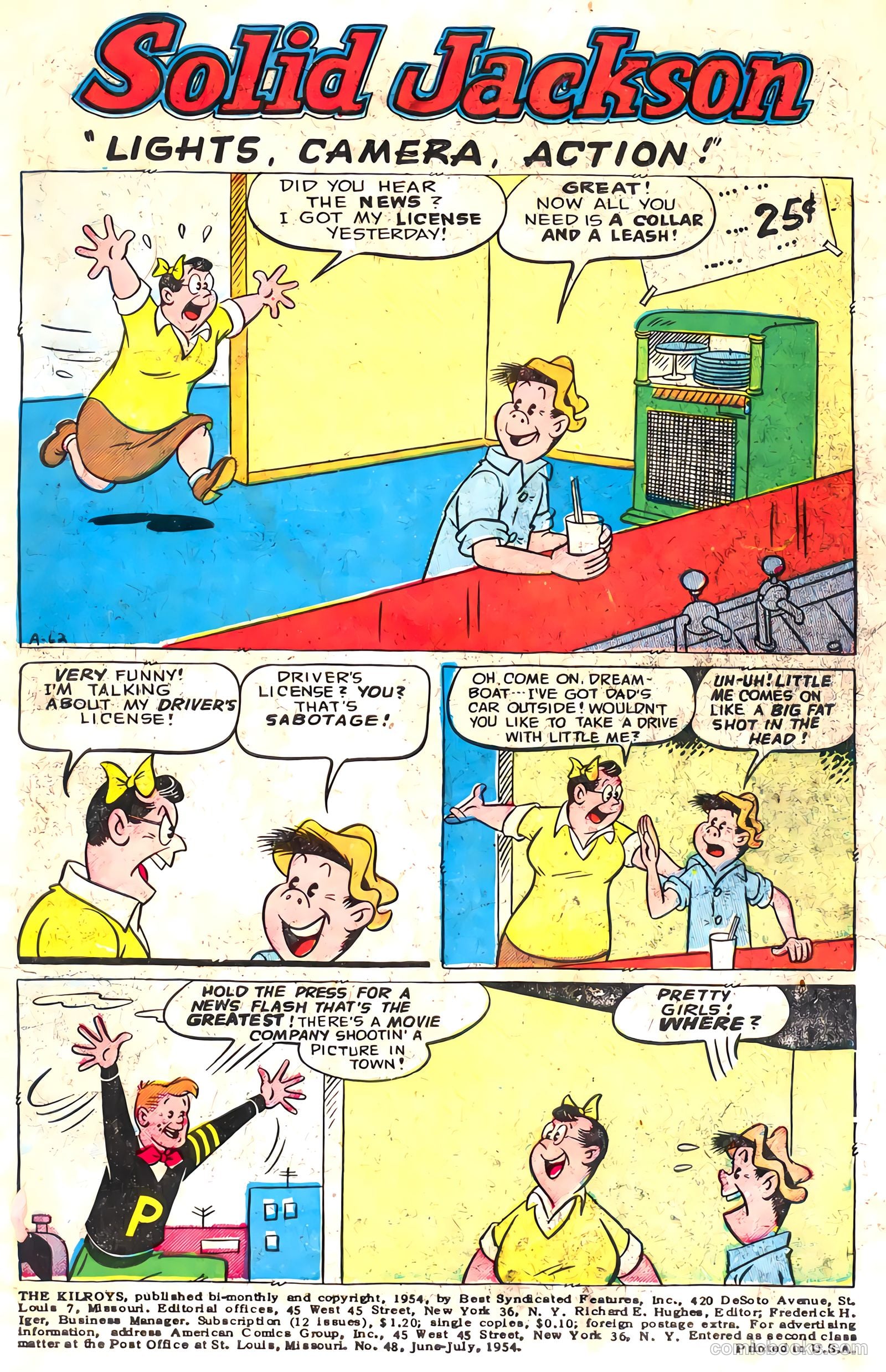 The Kilroys #48 (1954) — page 3 of 36