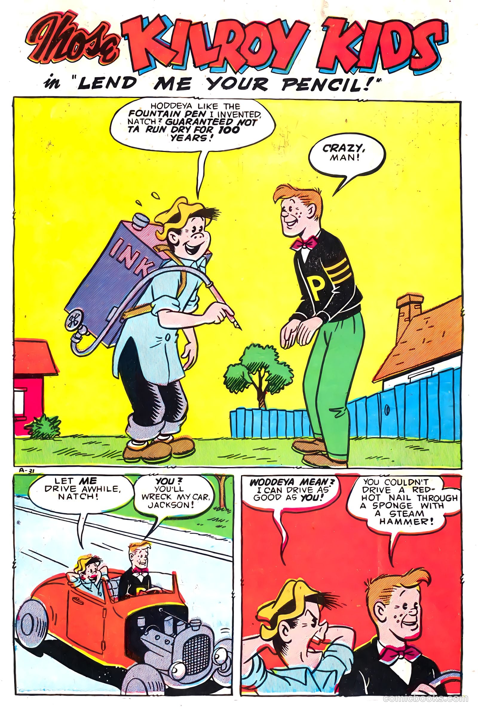The Kilroys #48 (1954) — page 27 of 36