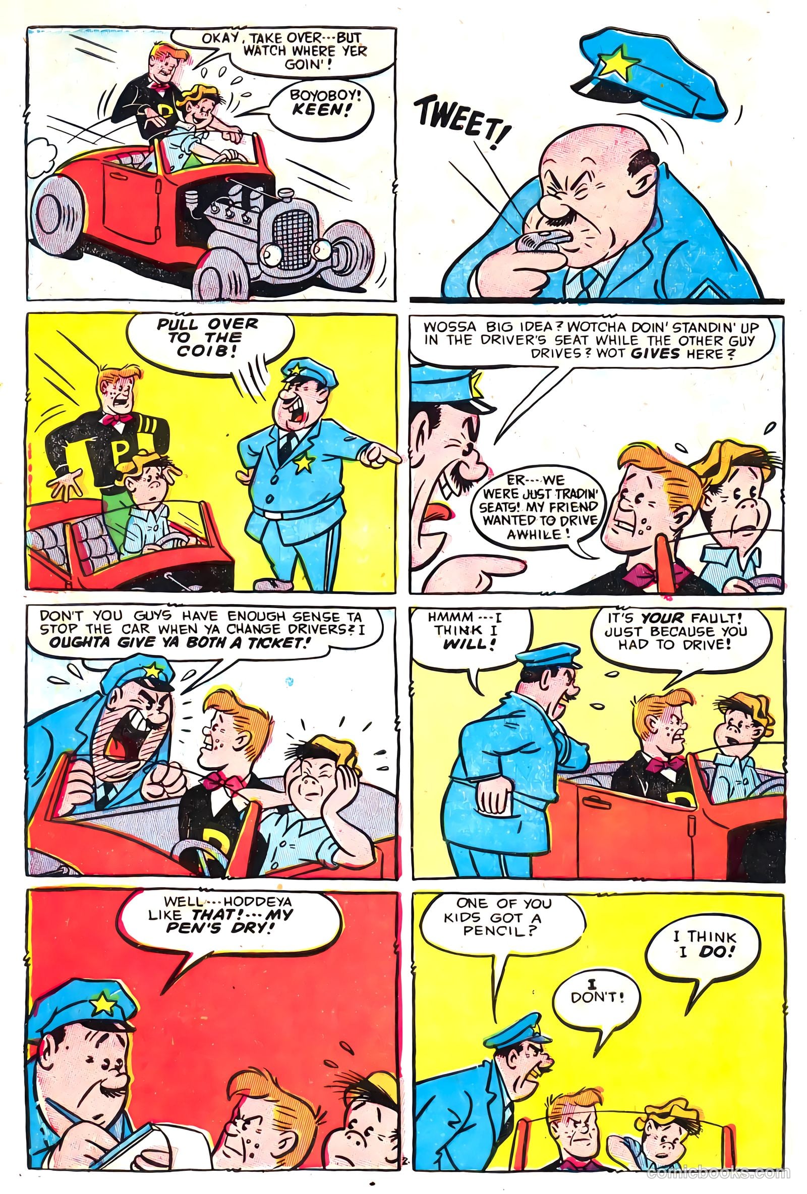 The Kilroys #48 (1954) — page 28 of 36