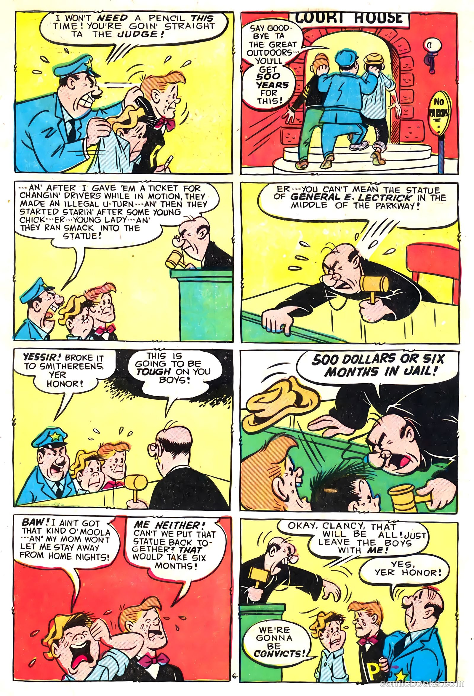 The Kilroys #48 (1954) — page 32 of 36