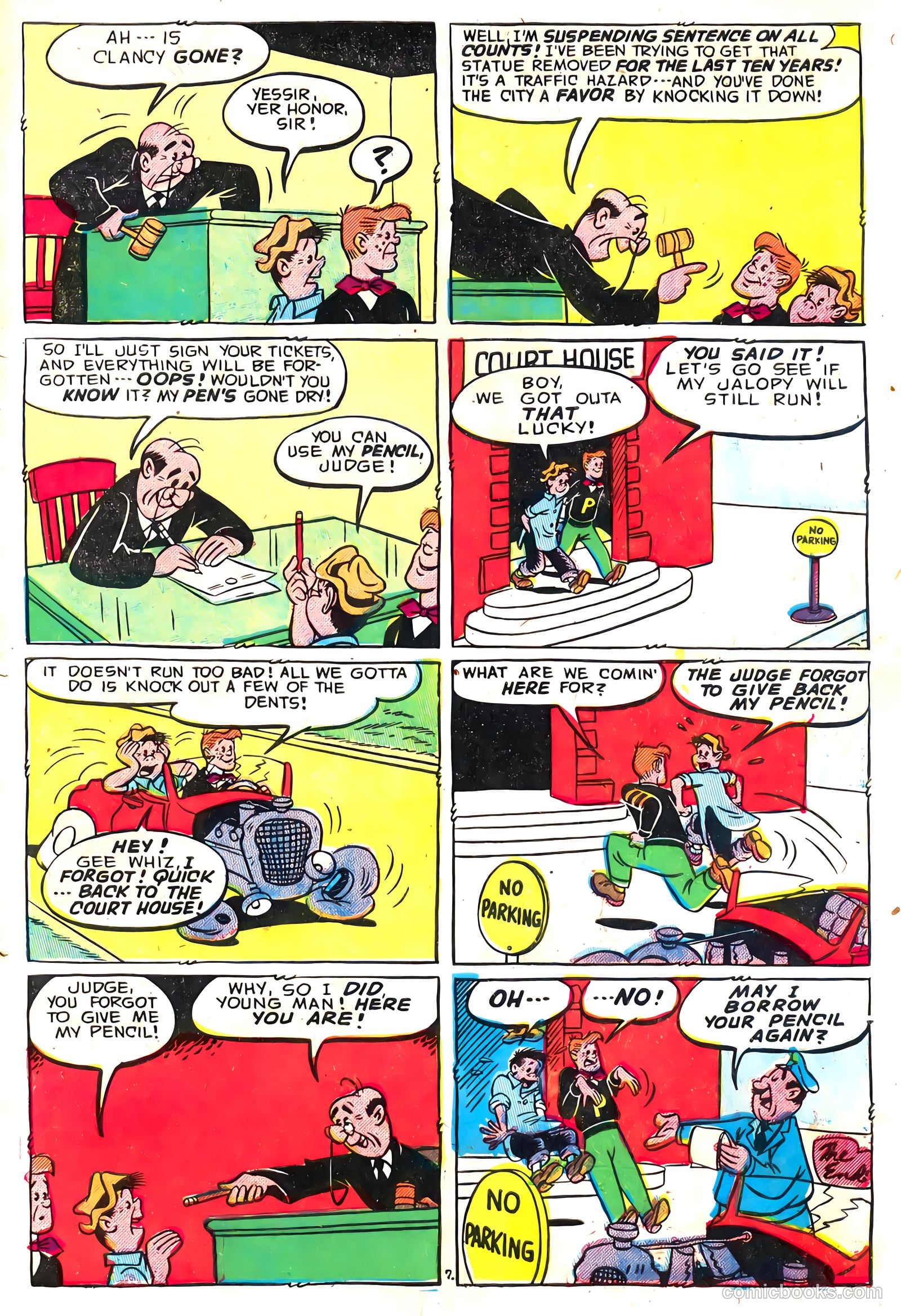 The Kilroys #48 (1954) — page 33 of 36