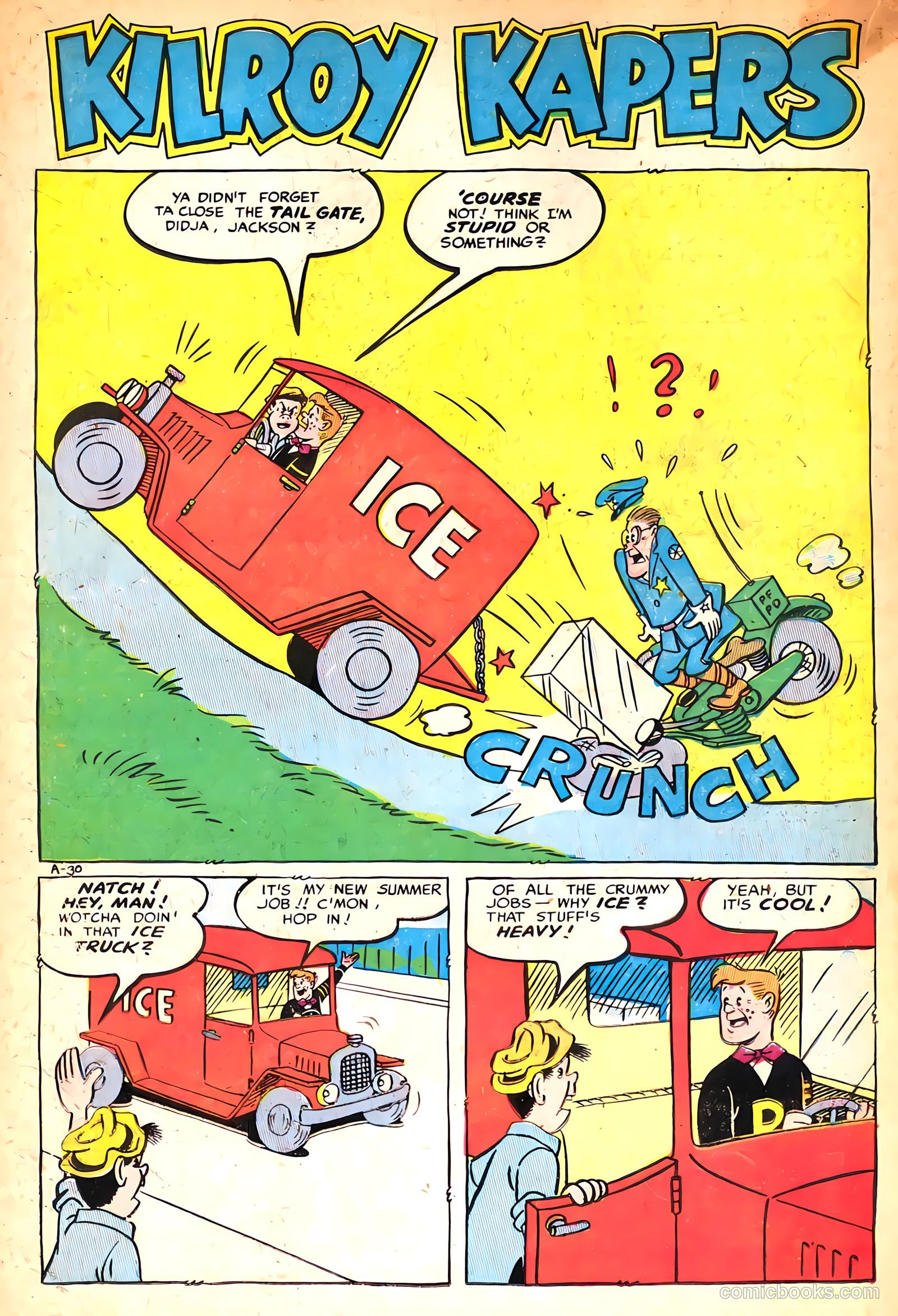 The Kilroys #49 (1954) — page 16 of 36