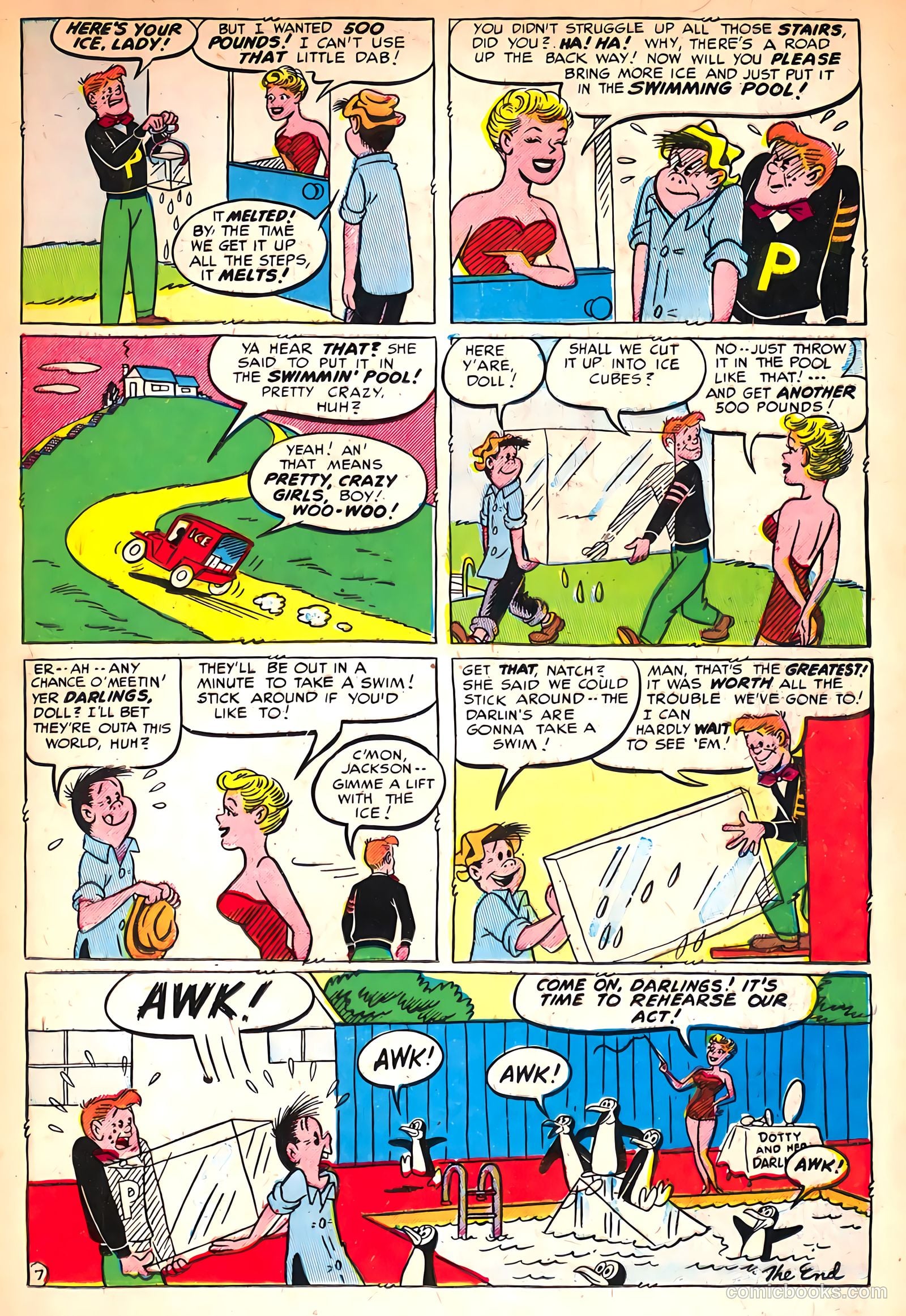 The Kilroys #49 (1954) — page 23 of 36