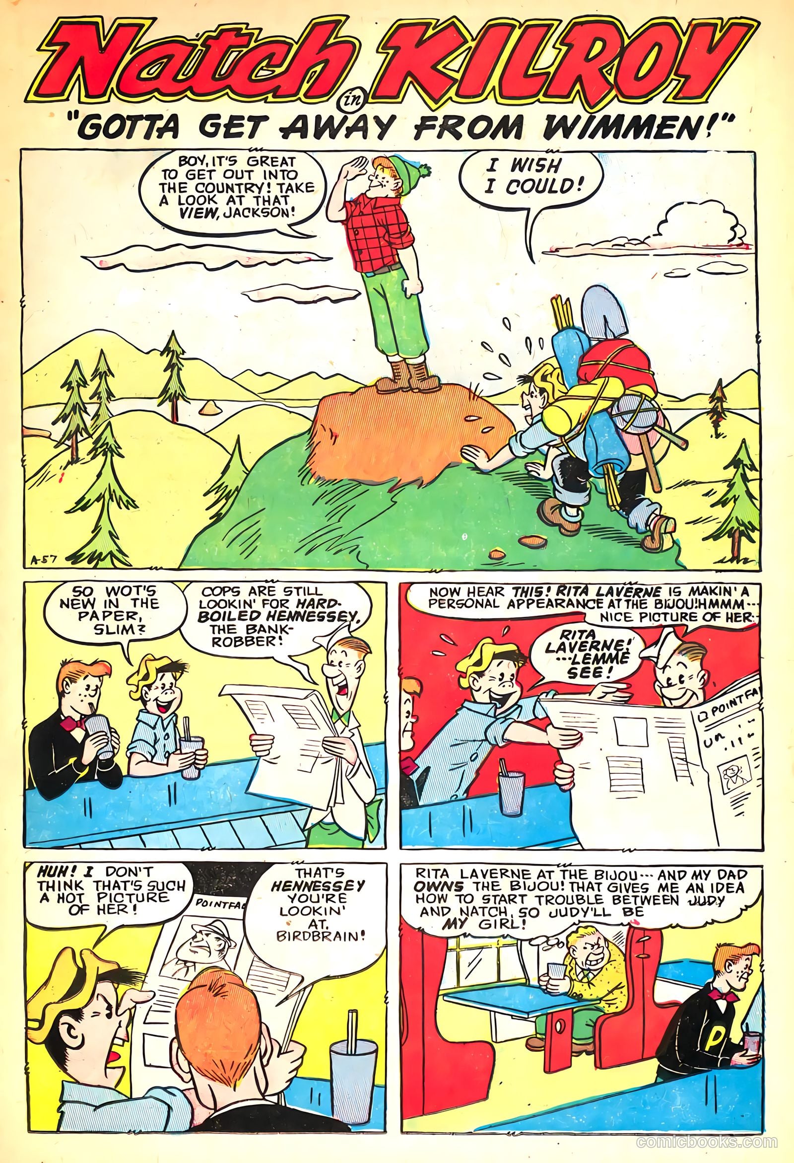 The Kilroys #49 (1954) — page 25 of 36