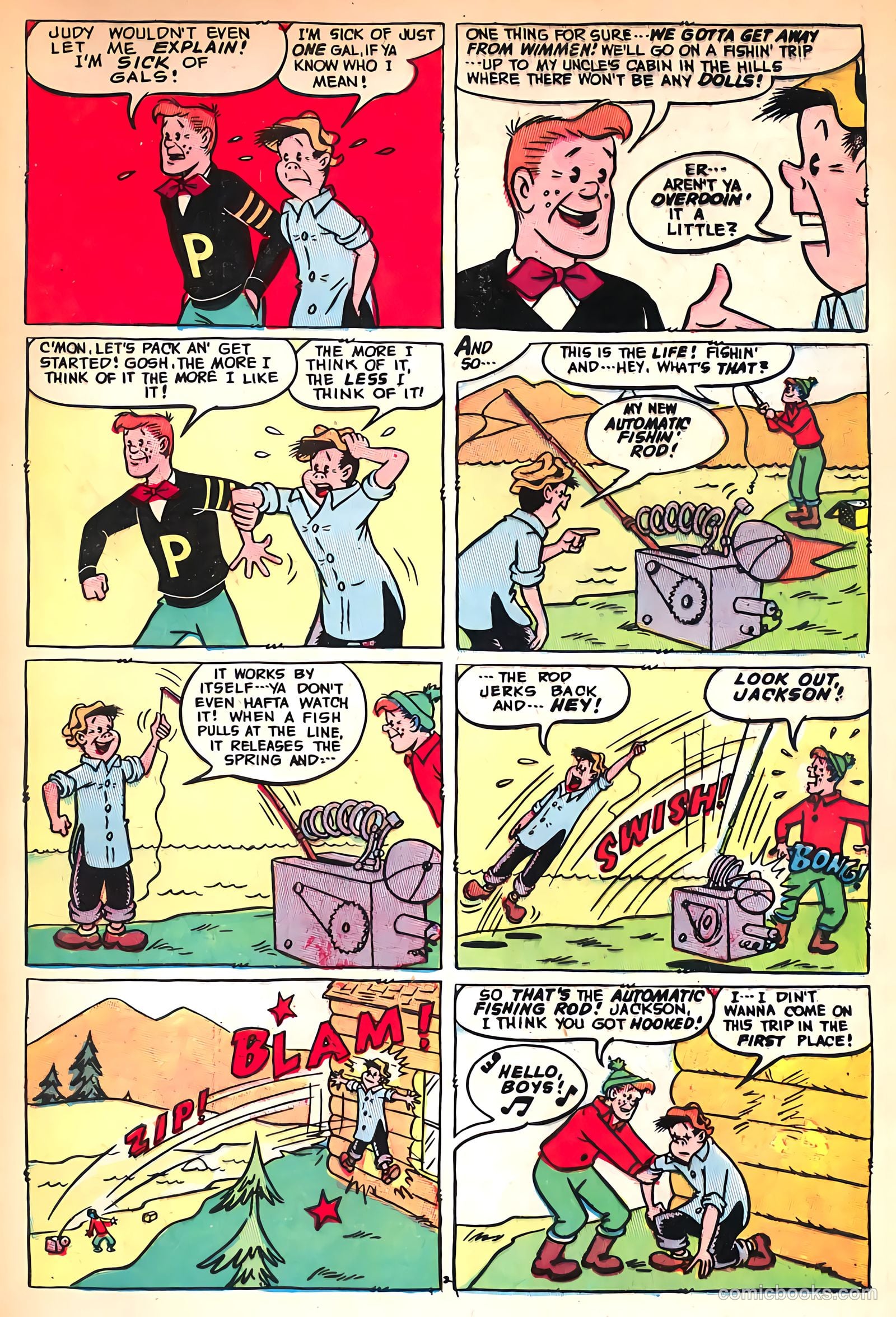 The Kilroys #49 (1954) — page 27 of 36