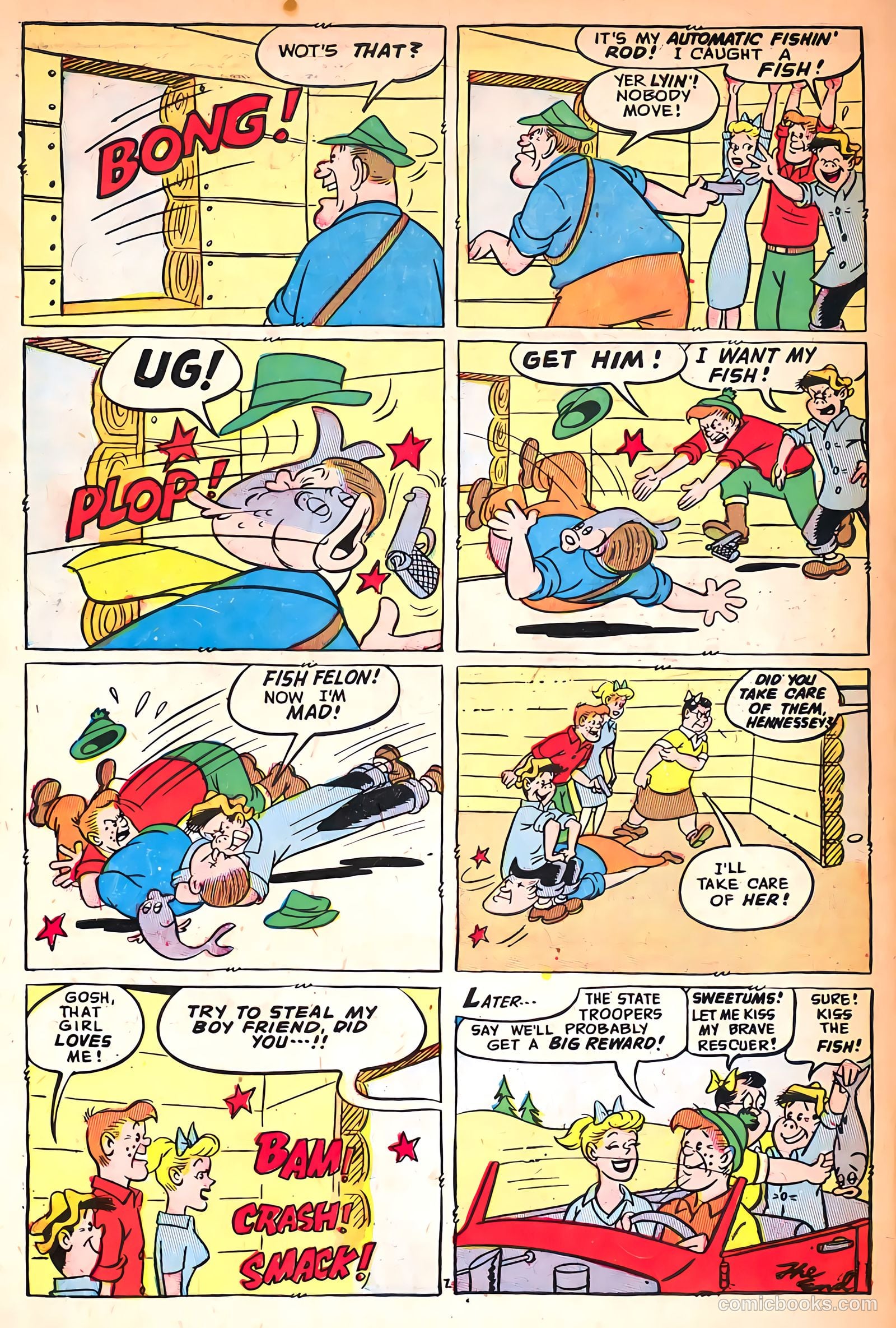 The Kilroys #49 (1954) — page 32 of 36