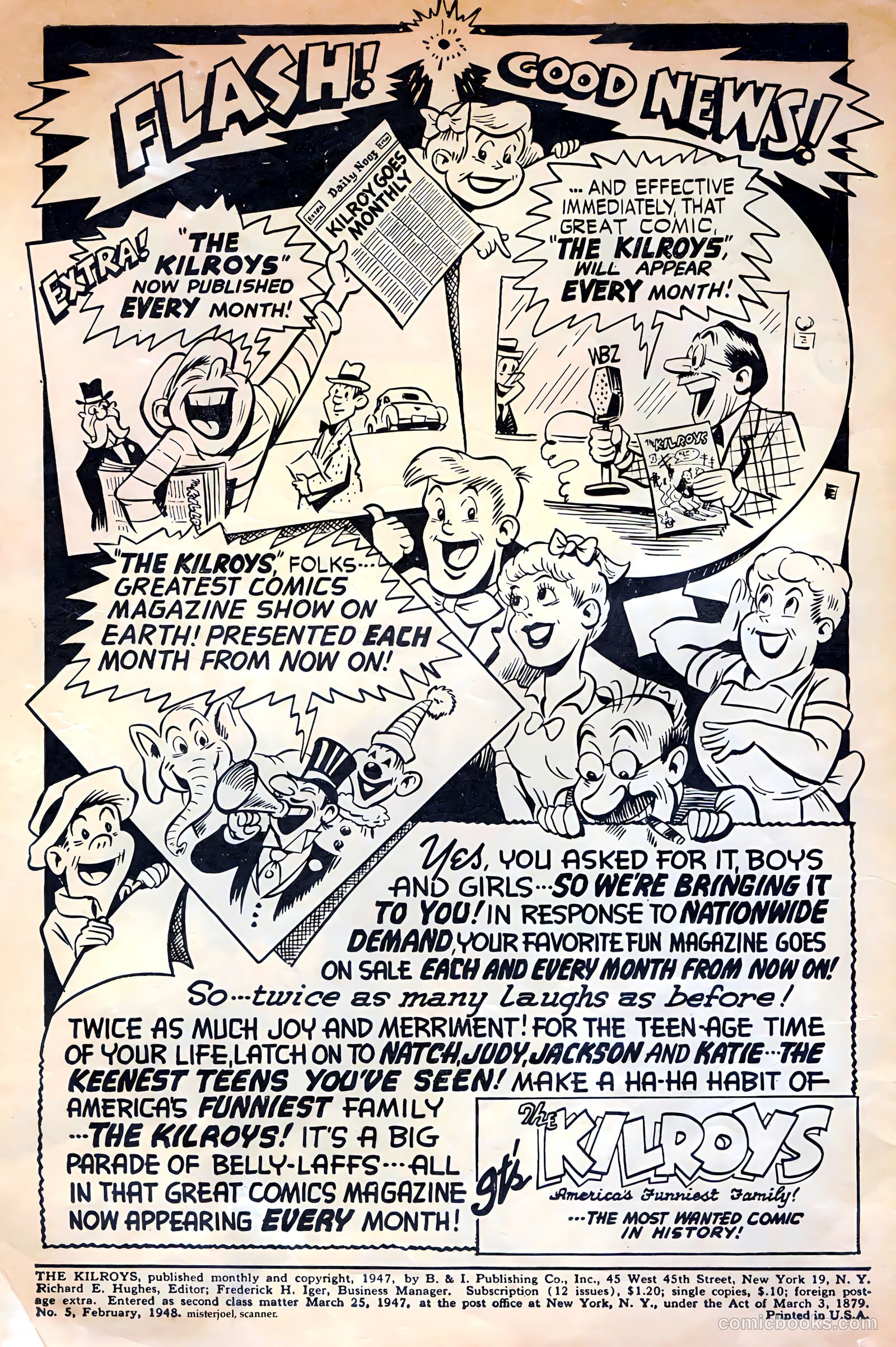 The Kilroys #5 (1948) — page 2 of 52