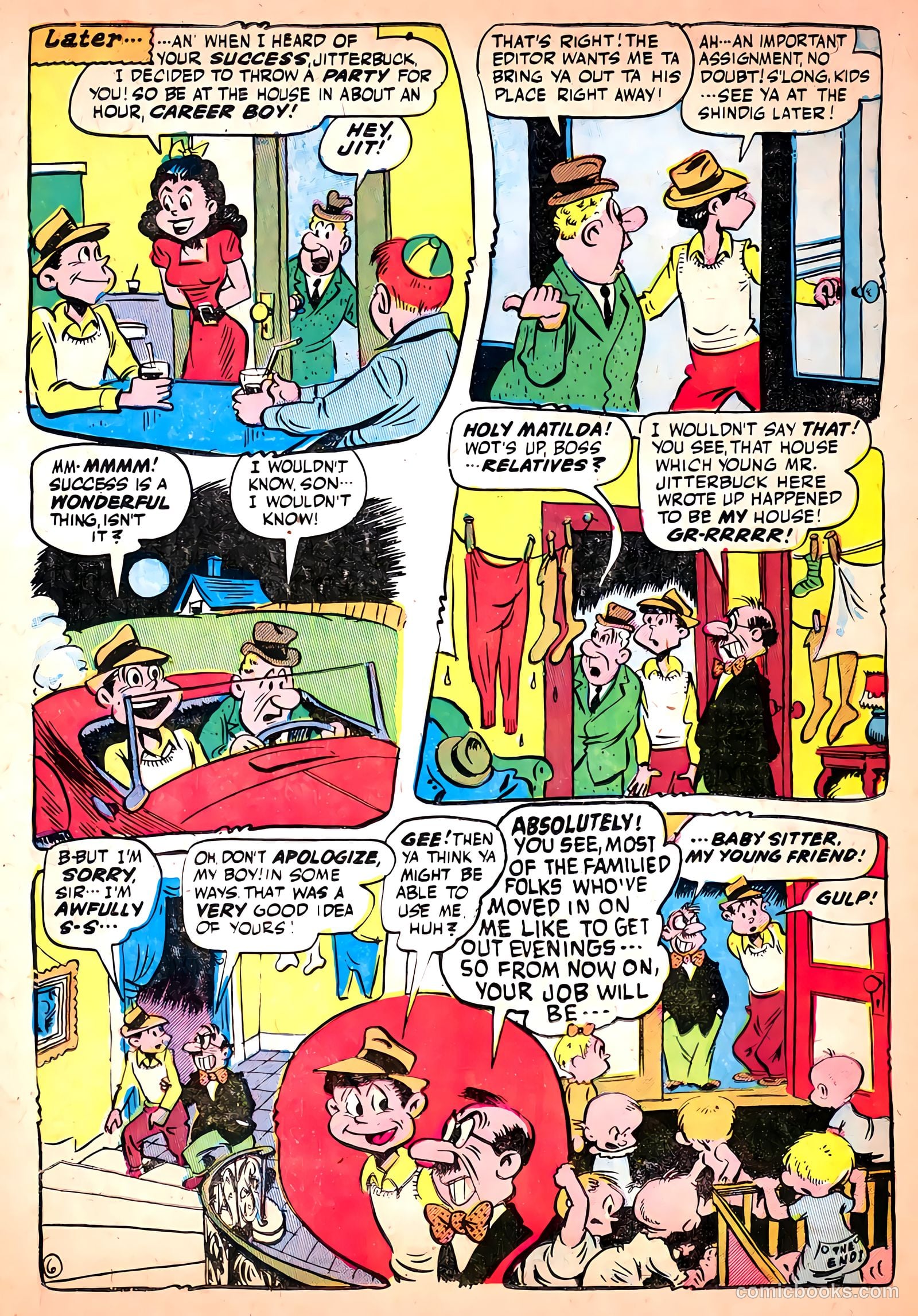 The Kilroys #50 (1954) — page 22 of 36