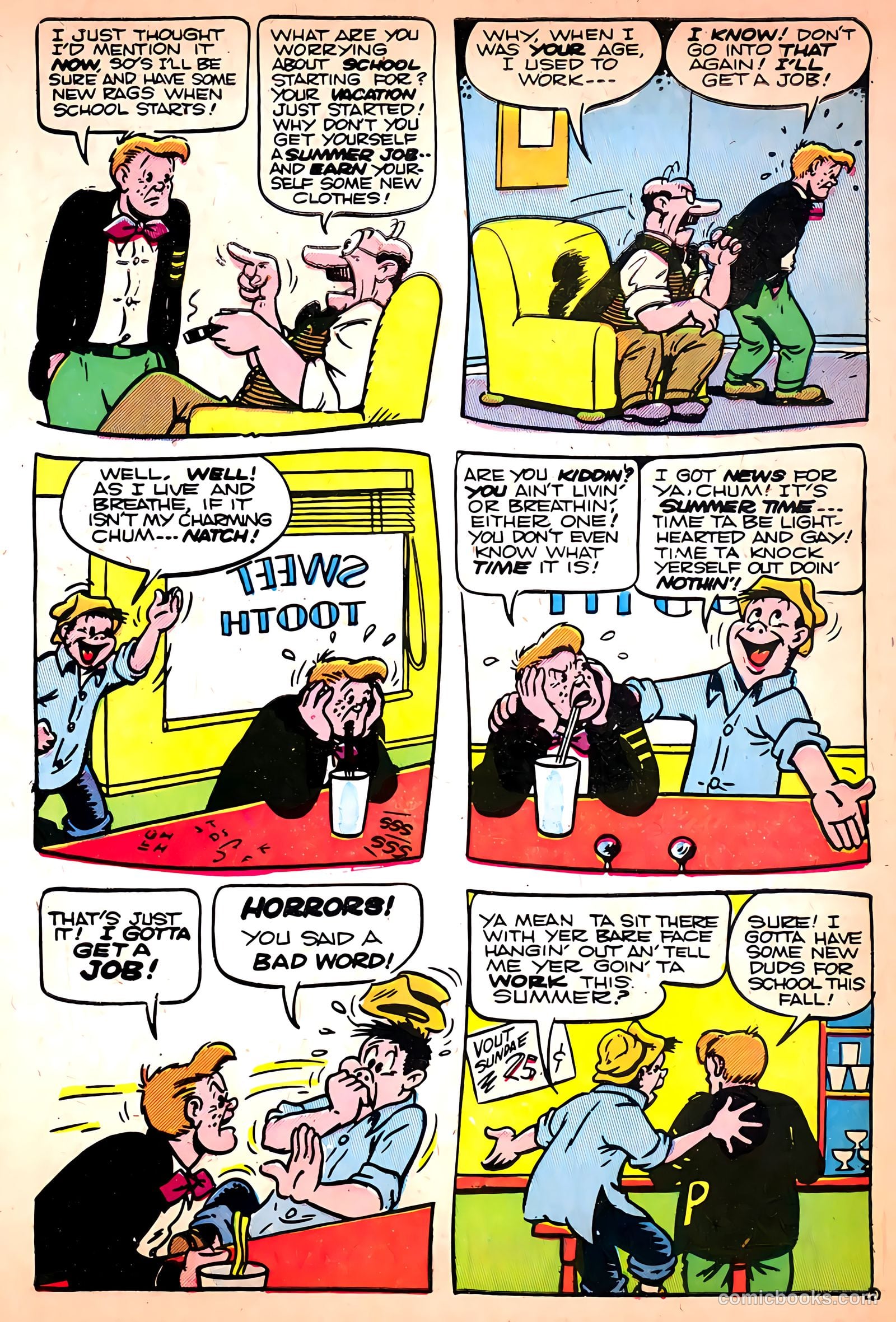 The Kilroys #50 (1954) — page 28 of 36