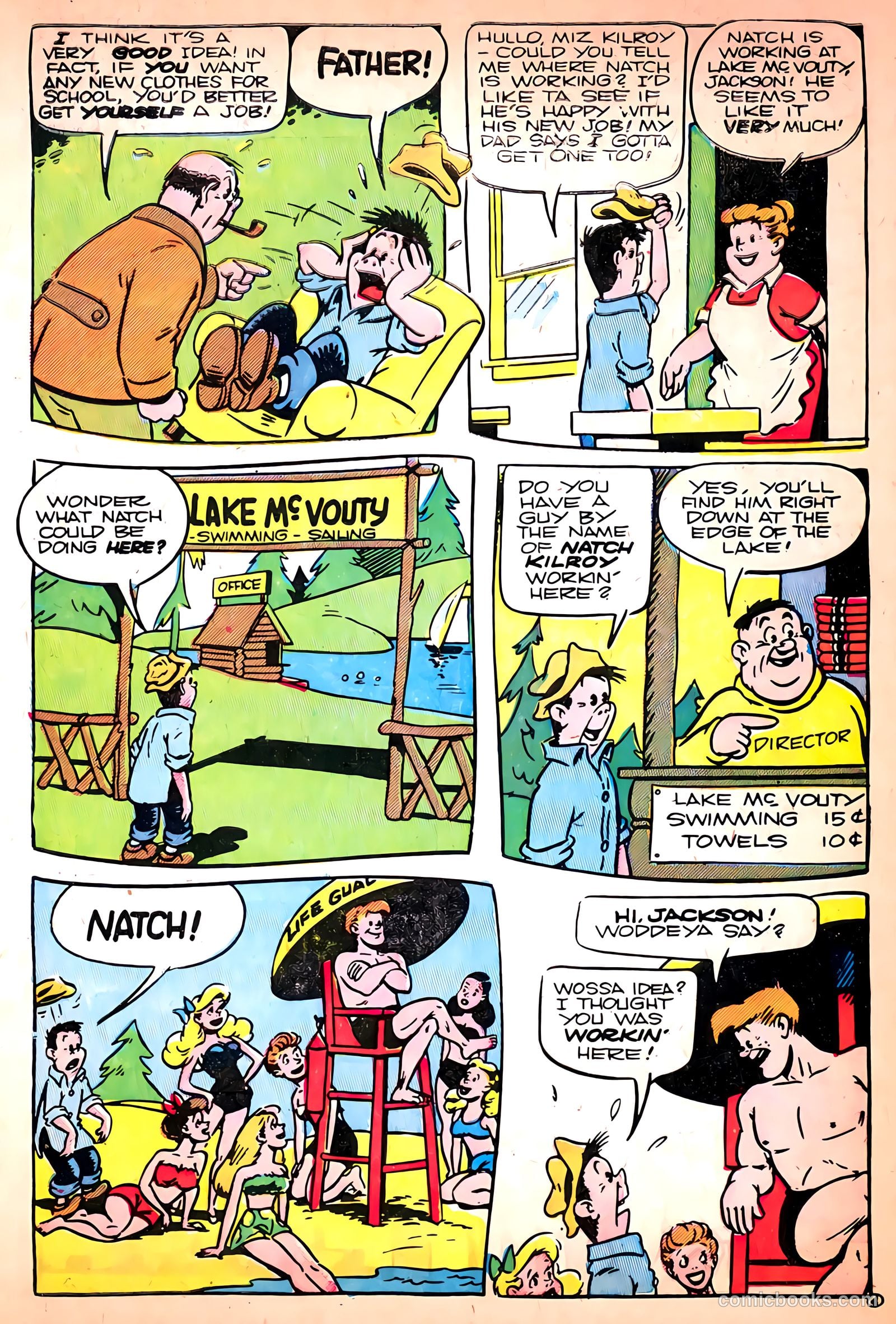 The Kilroys #50 (1954) — page 30 of 36