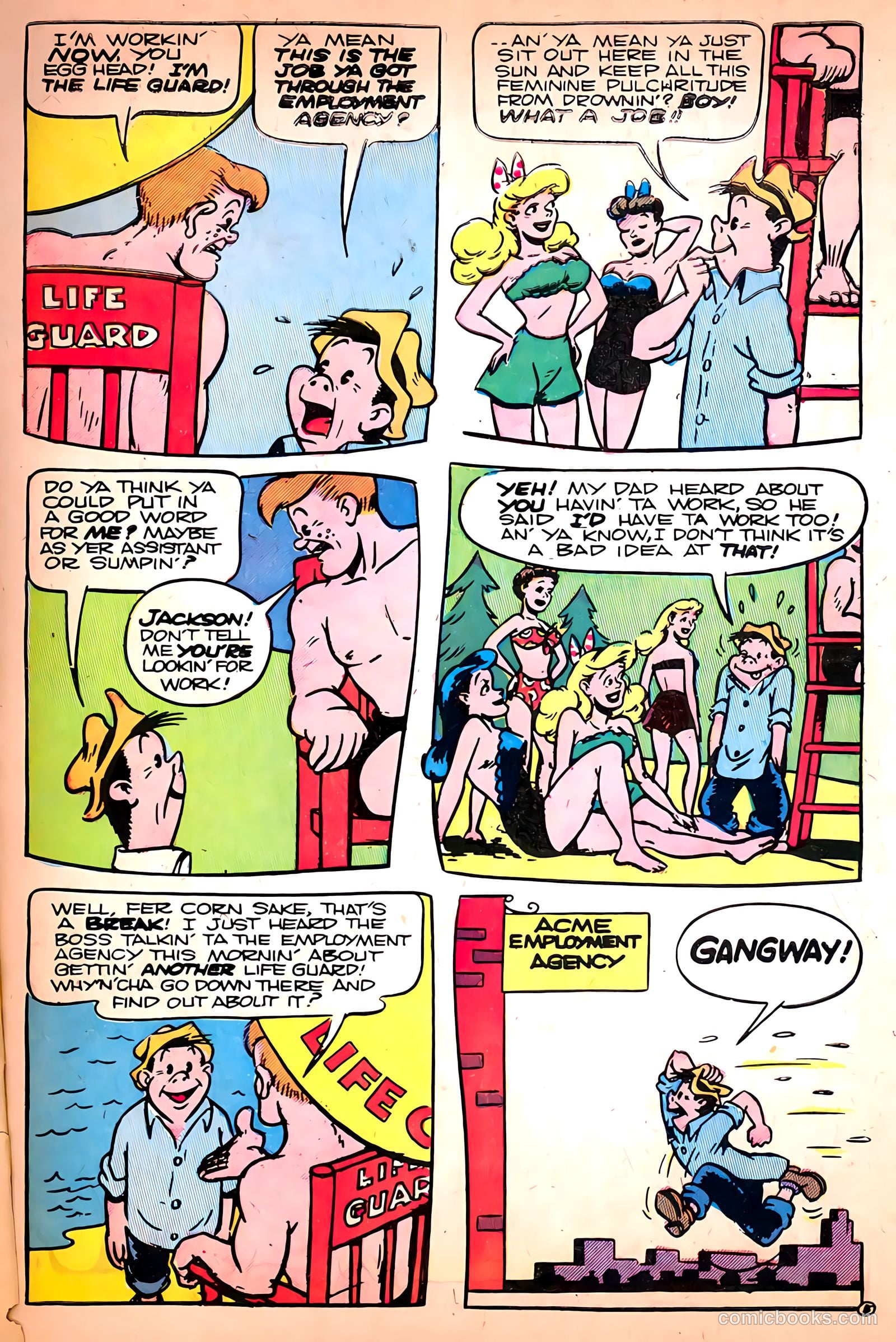 The Kilroys #50 (1954) — page 31 of 36