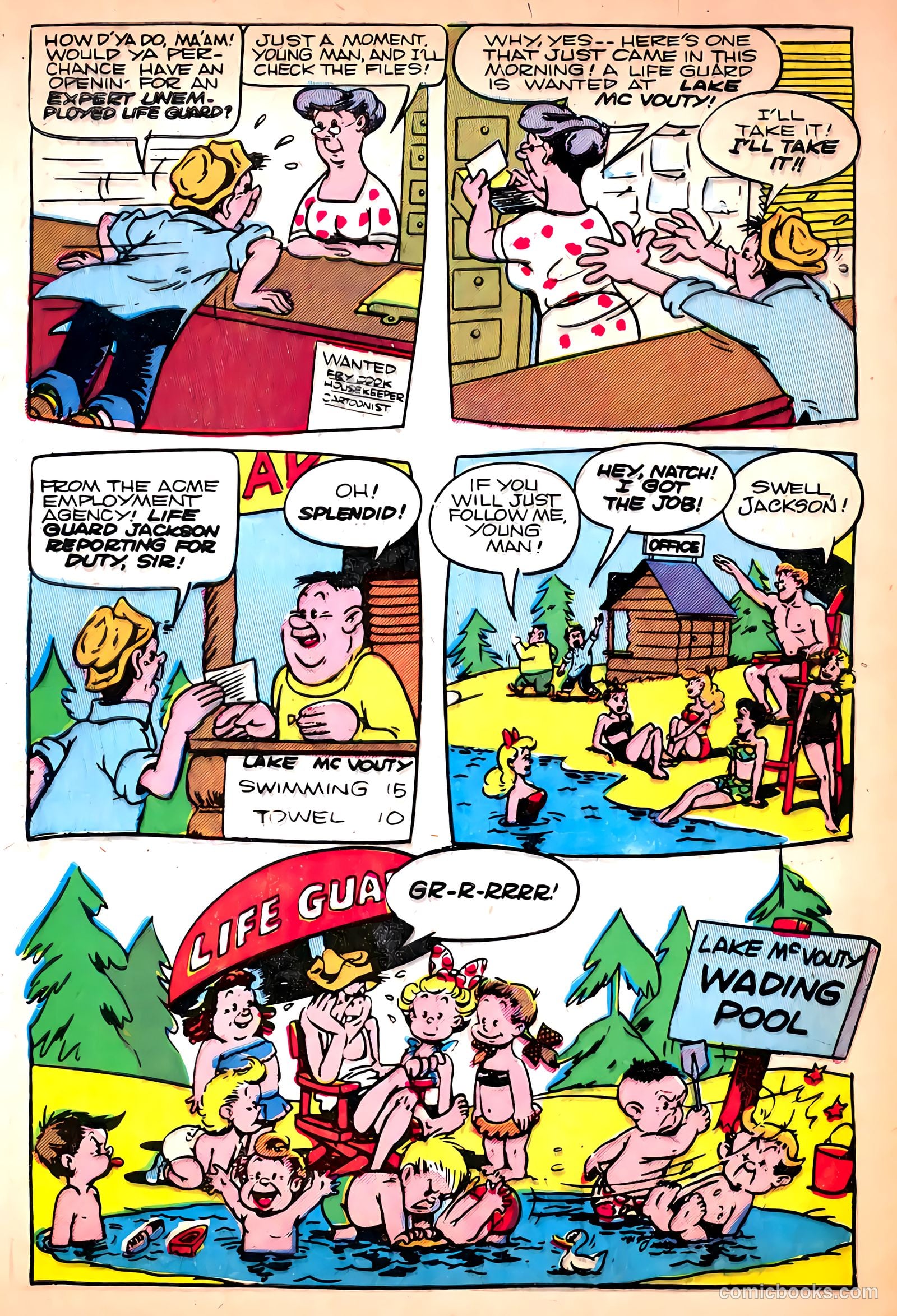 The Kilroys #50 (1954) — page 32 of 36